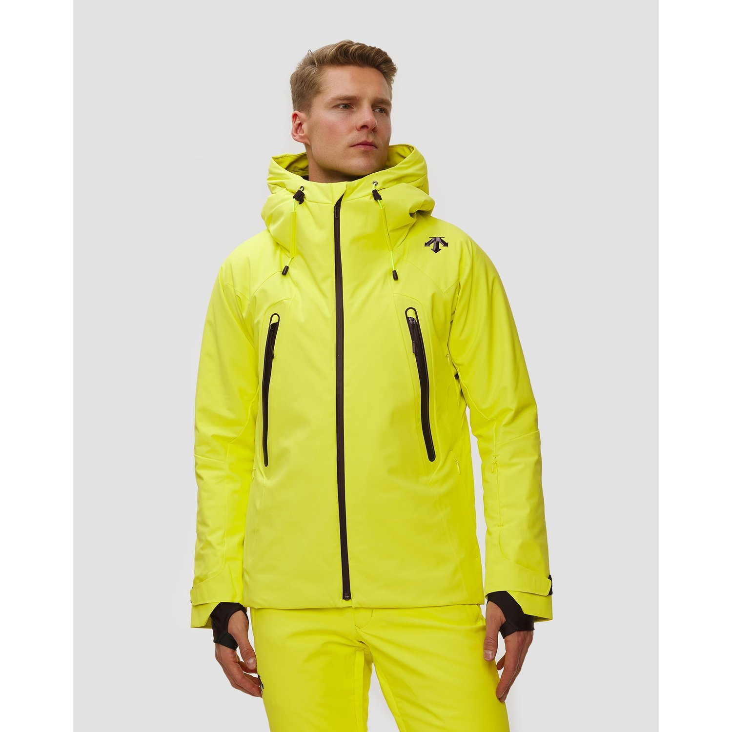 Kurtka Narciarska Męska Descente 3d Insulater Jacket żółta
