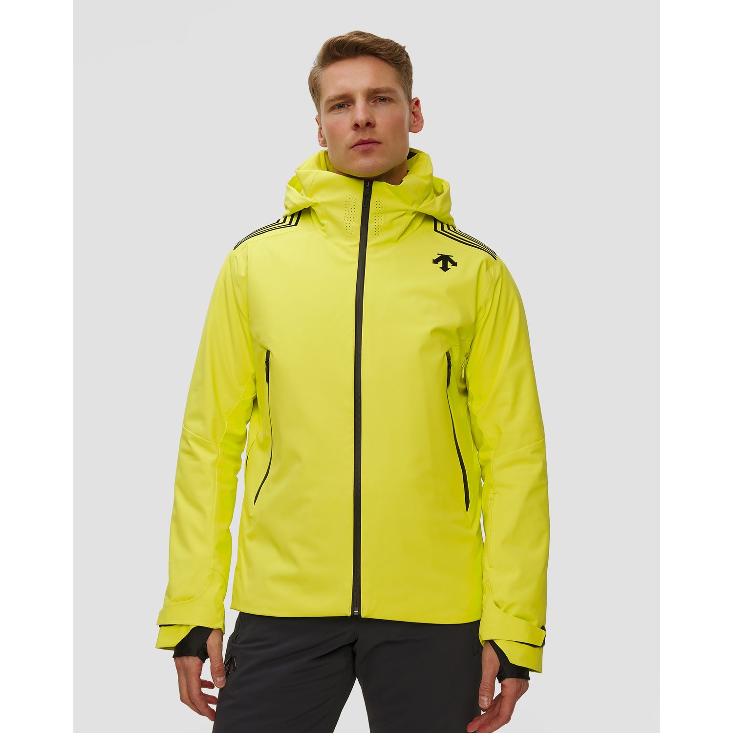 Kurtka Narciarska Męska Descente Finder żółta