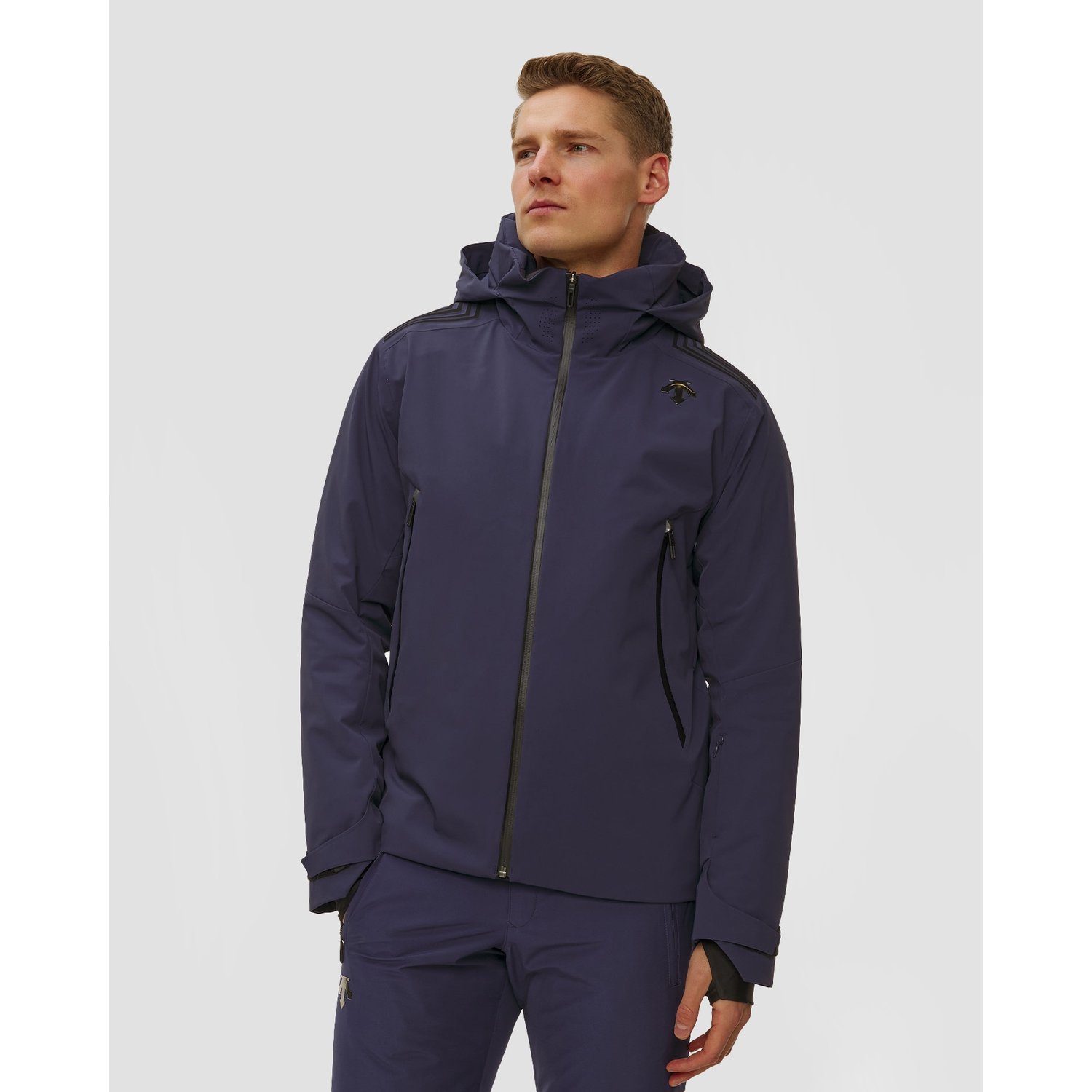 Kurtka Narciarska Męska Descente Finder Granatowa