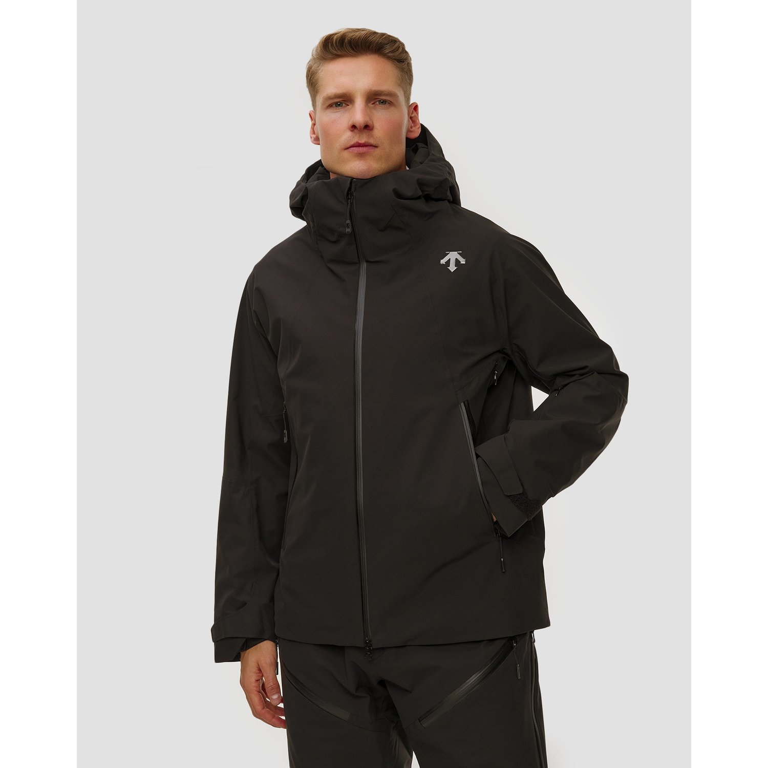 Kurtka Narciarska Męska Descente Brushed Lining Jacket Czarna