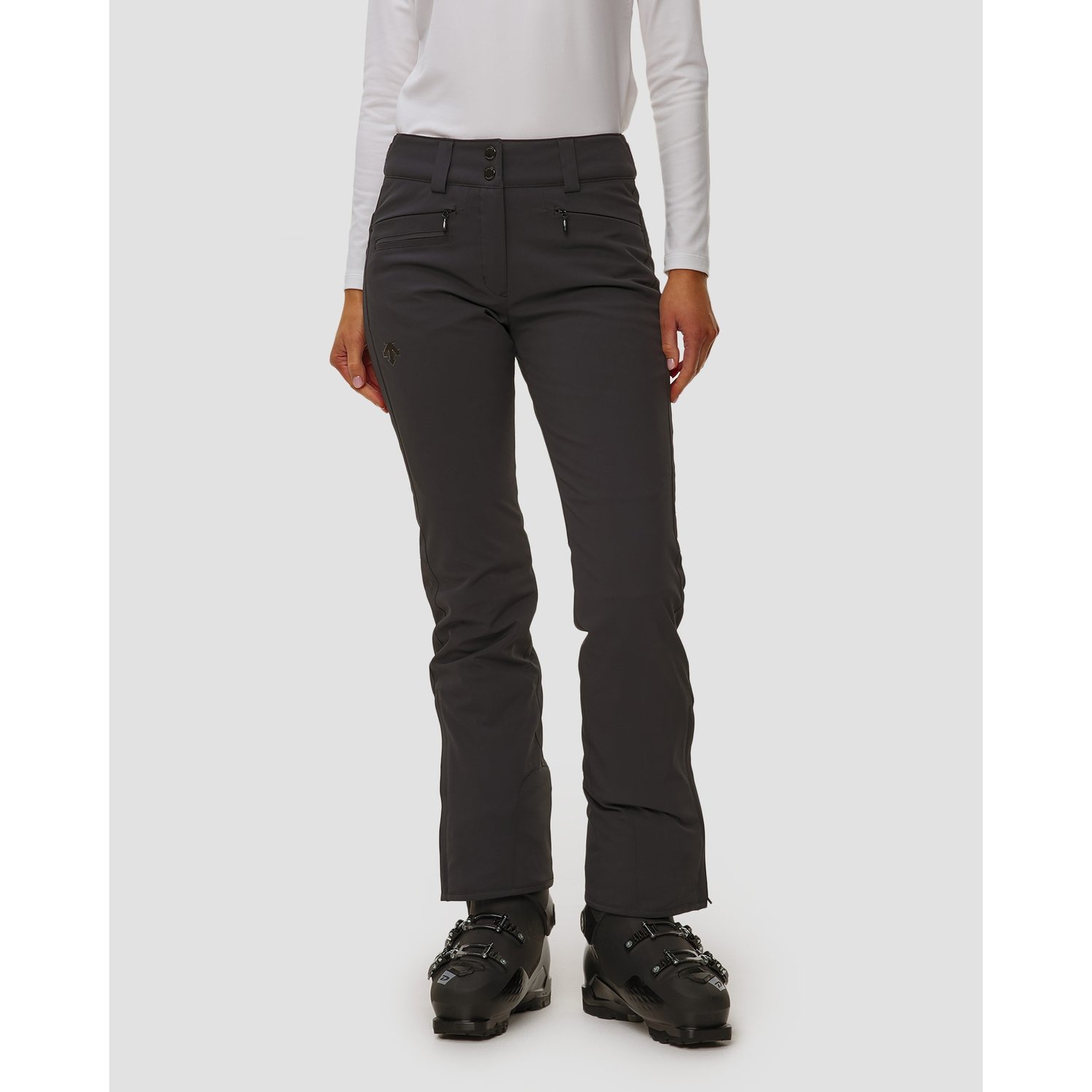Spodnie Narciarskie Damskie Descente Insulated Pants Czarne
