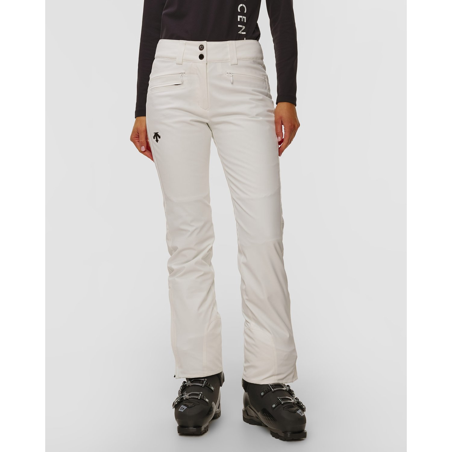 Spodnie Narciarskie Damskie Descente Insulated Pants Białe