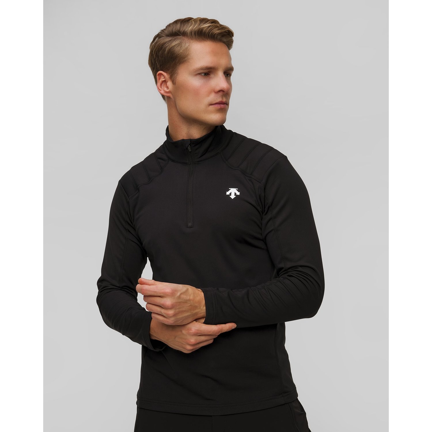 Golf Męski Na Półzamek Descente Shoulder Trim