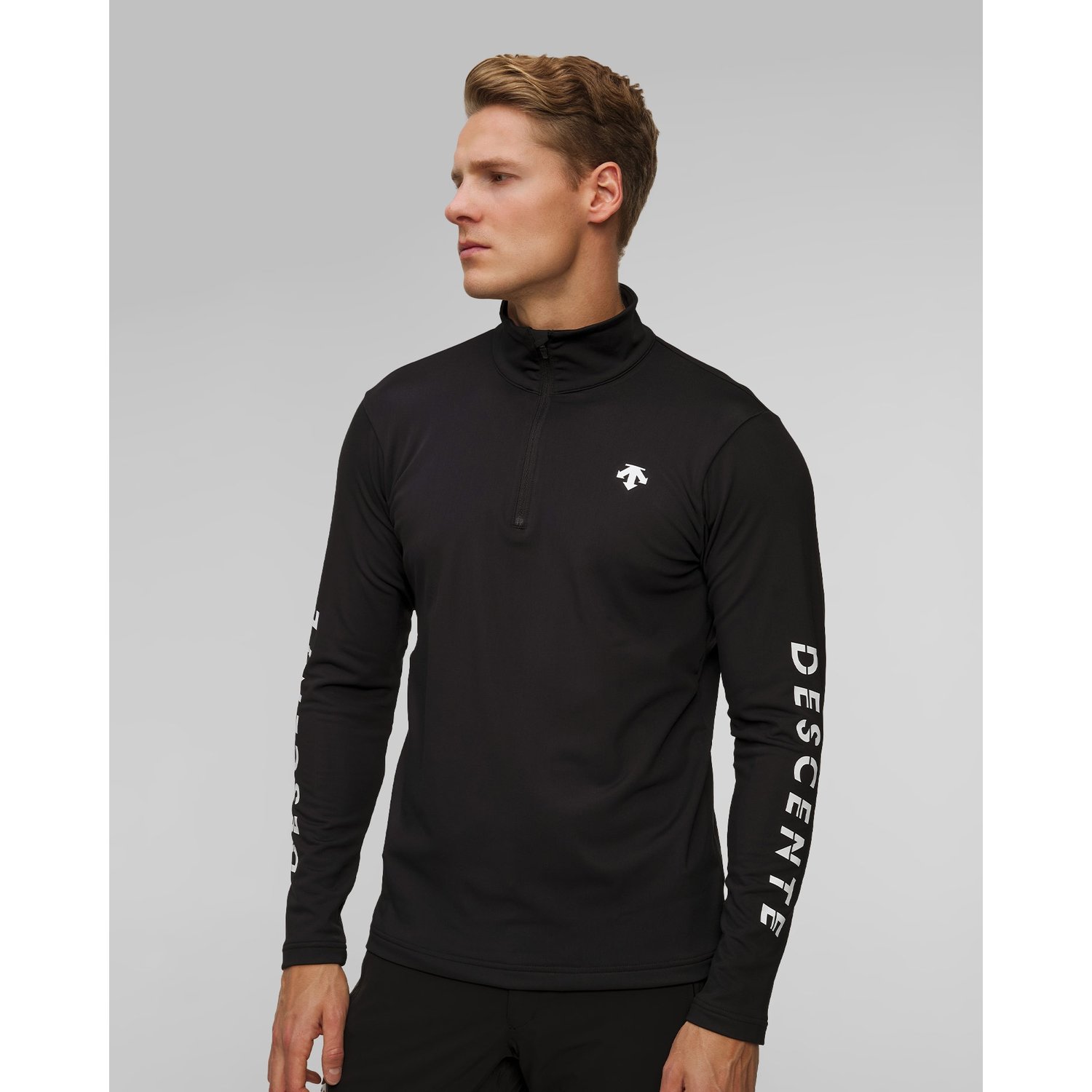 Golf Na Zamek Męski Descente Sleeve Logo