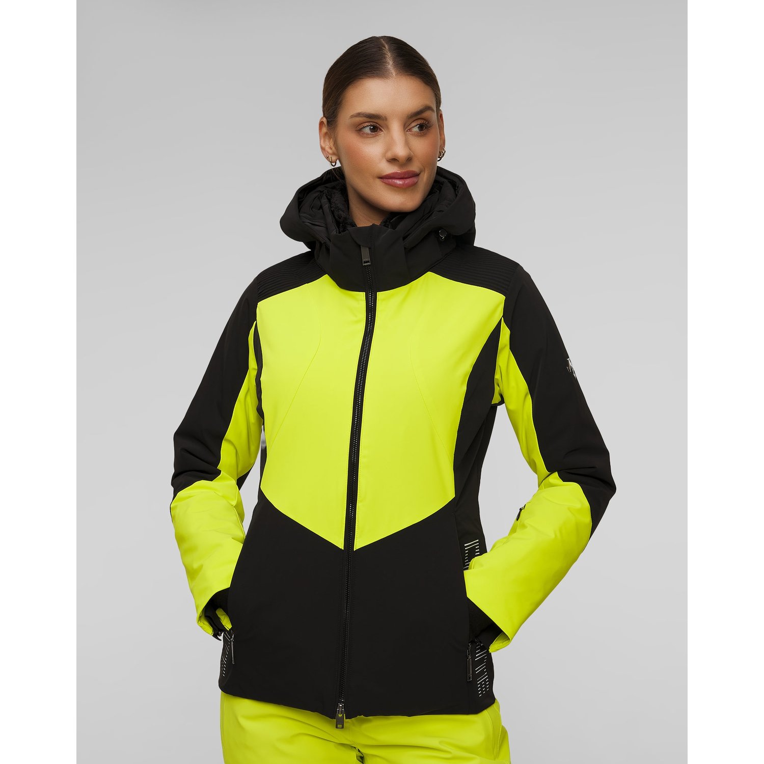 Kurtka Narciarska Damska Descente Shoulder Shirring