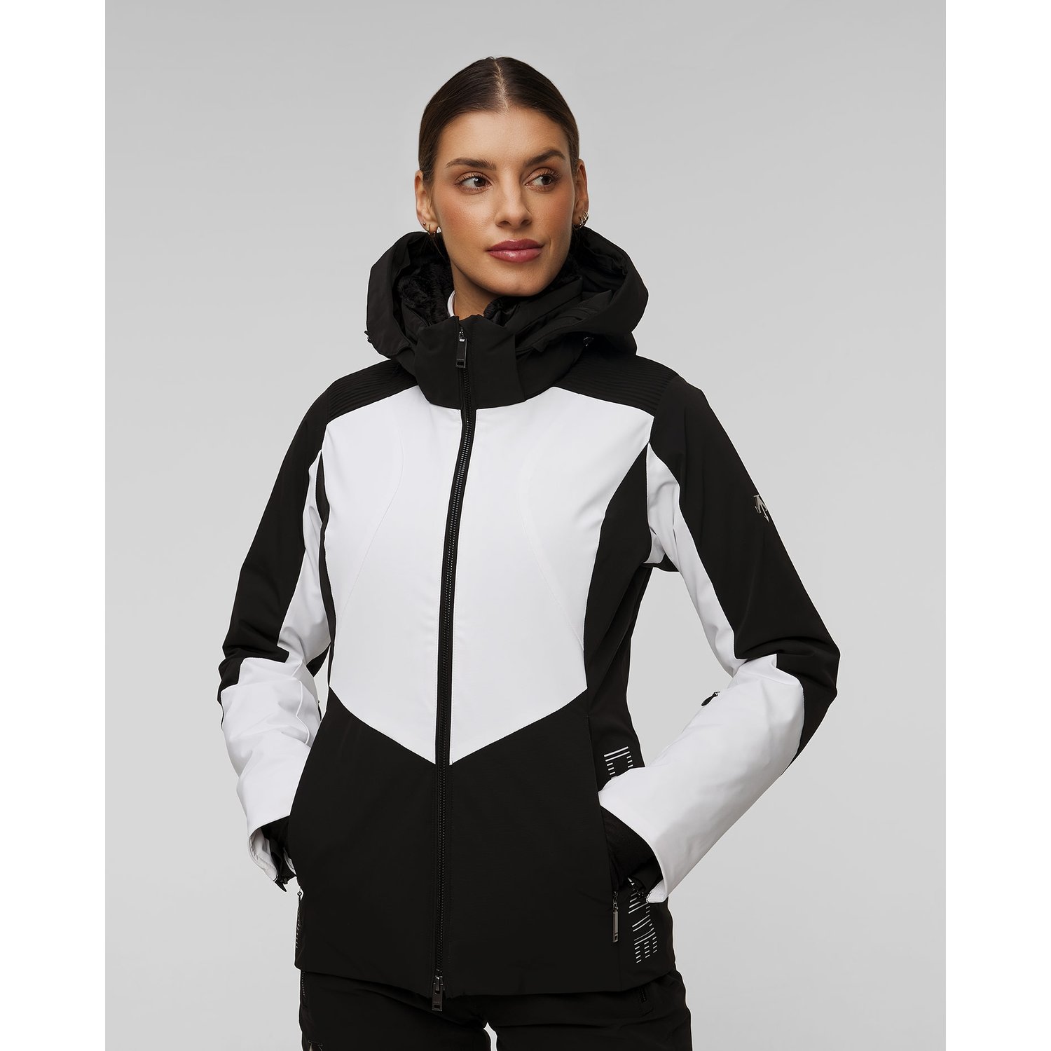 Kurtka Narciarska Damska Descente Shoulder Shirring
