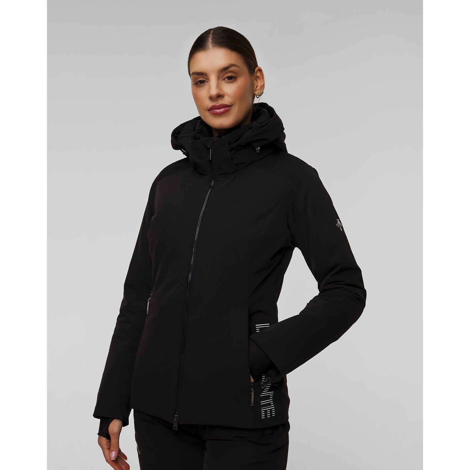 Kurtka Narciarska Damska Descente Shoulder Shirring