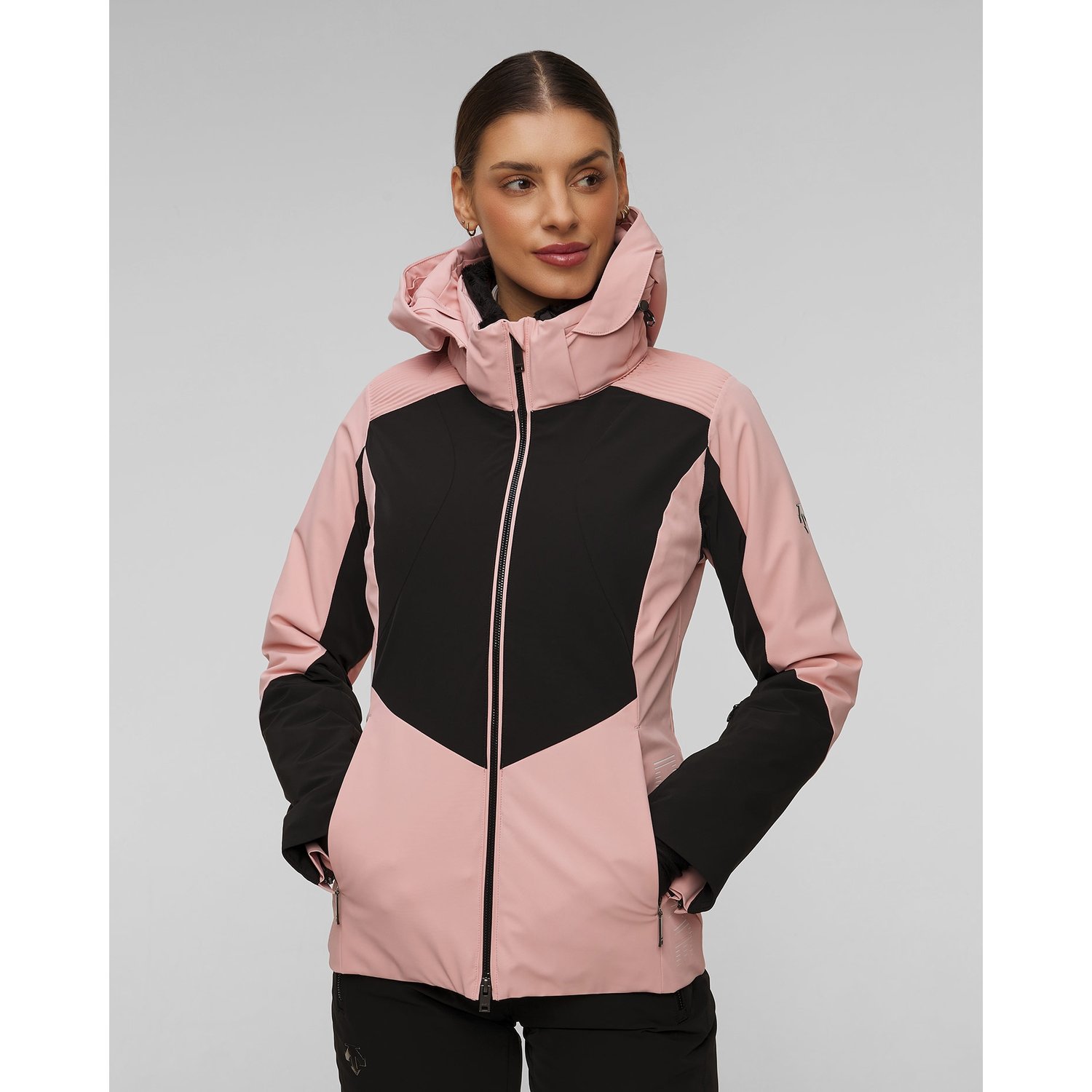 Kurtka Narciarska Damska Descente Shoulder Shirring