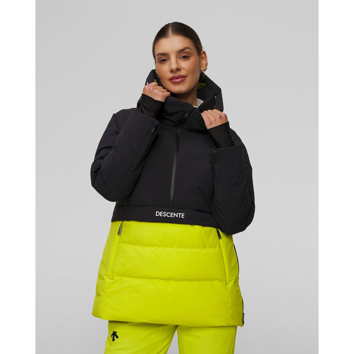 Anorak Narciarski Puchowy Damski Descente