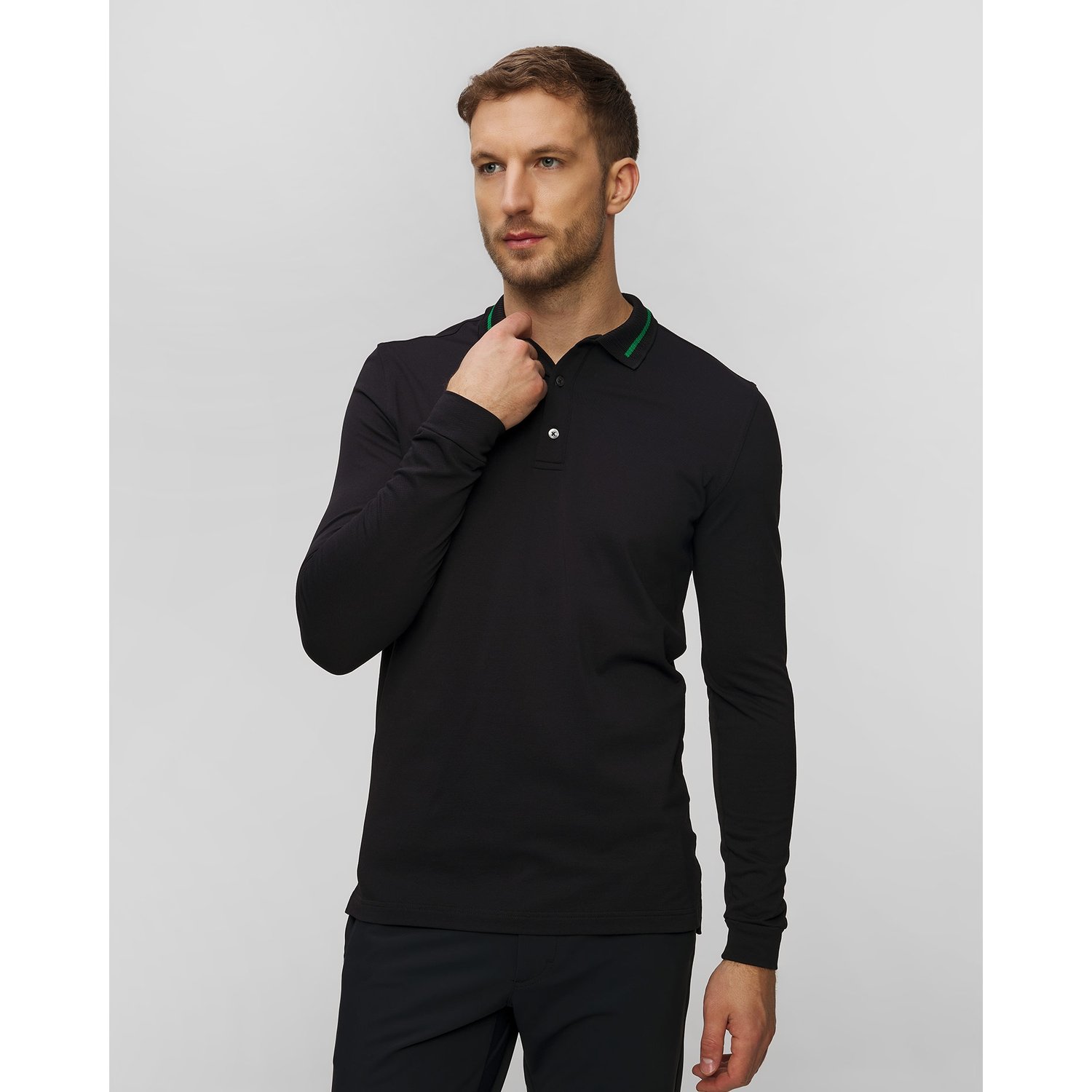 Polo Męskie Z Długim Rękawem Chervo Abbazia