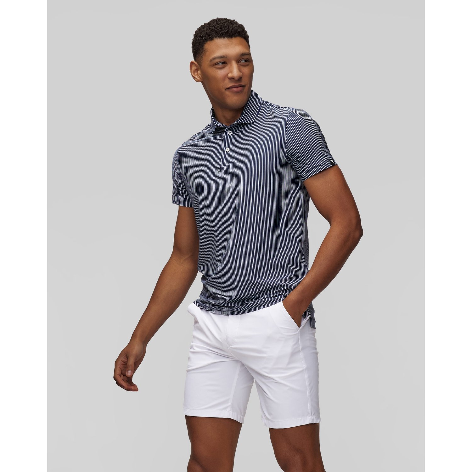 Prążkowane Polo Męskie Chervo Architetto