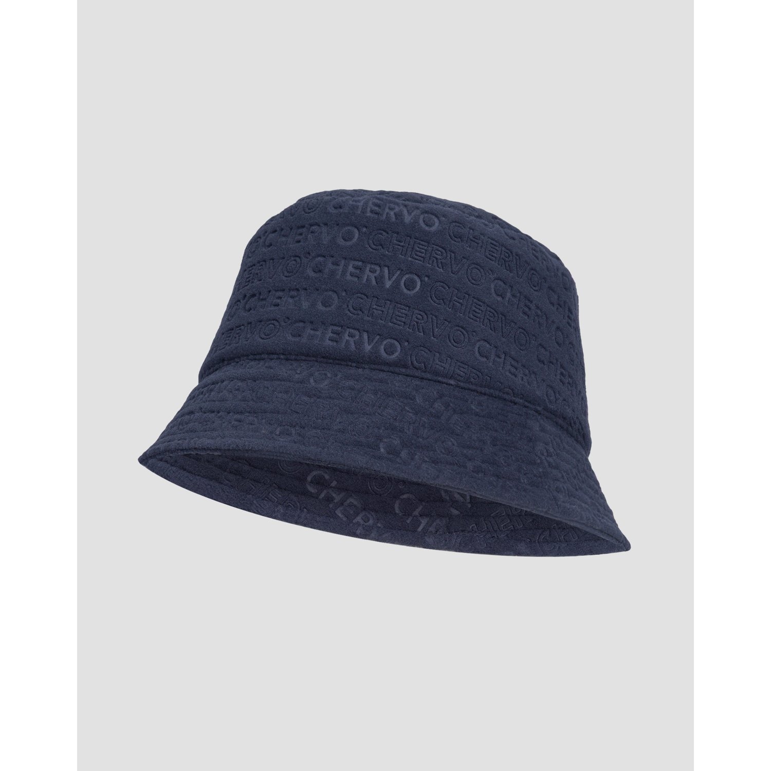 Granatowy Kapelusz Polarowy Chervo Wallover