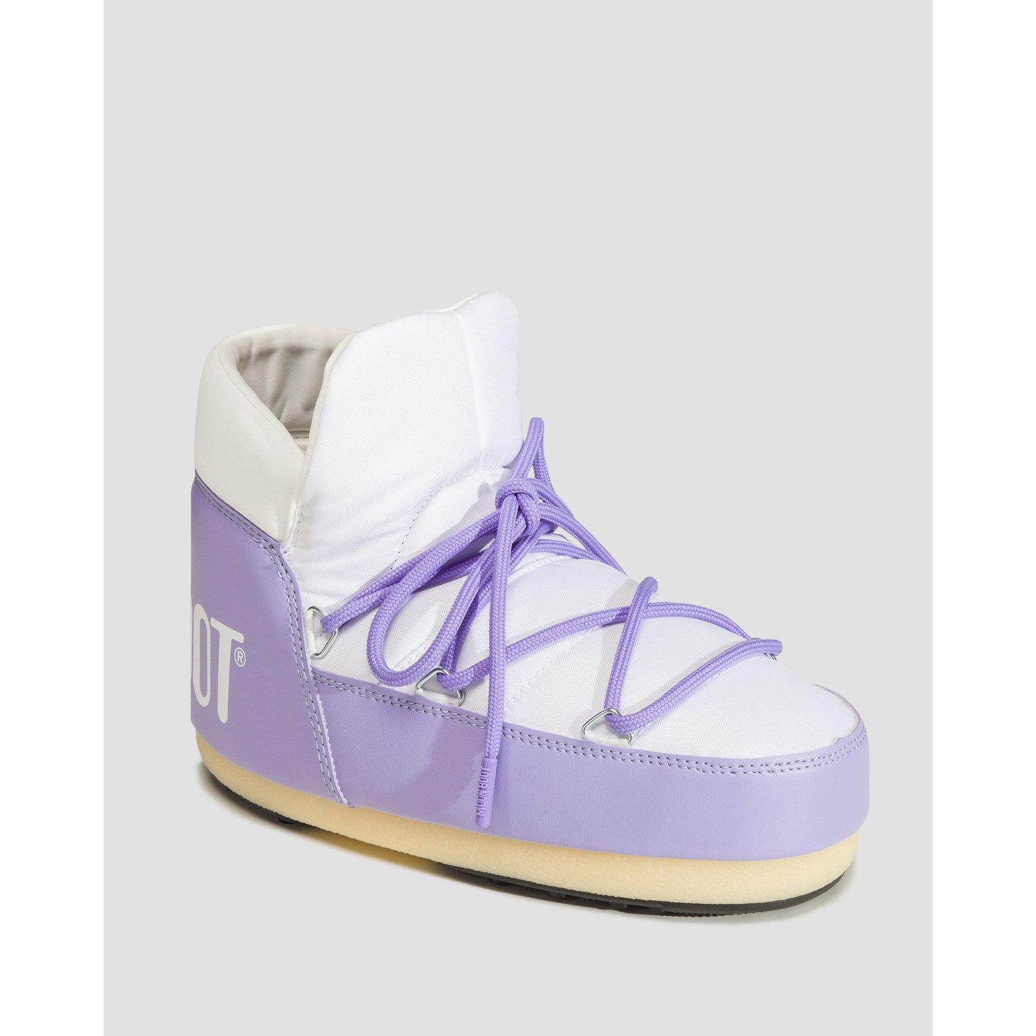 Śniegowce Damskie Moon Boot Pumps Bi-color Fioletowe