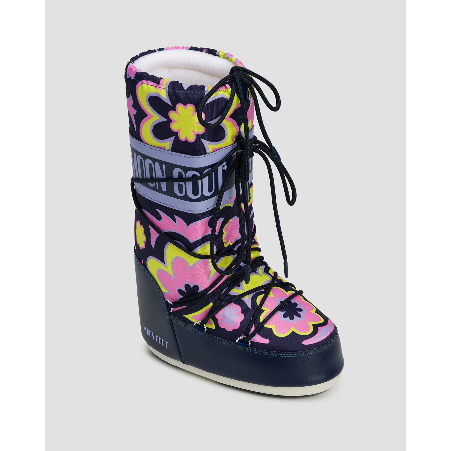 Śniegowce Damskie Moon Boot Icon Flower