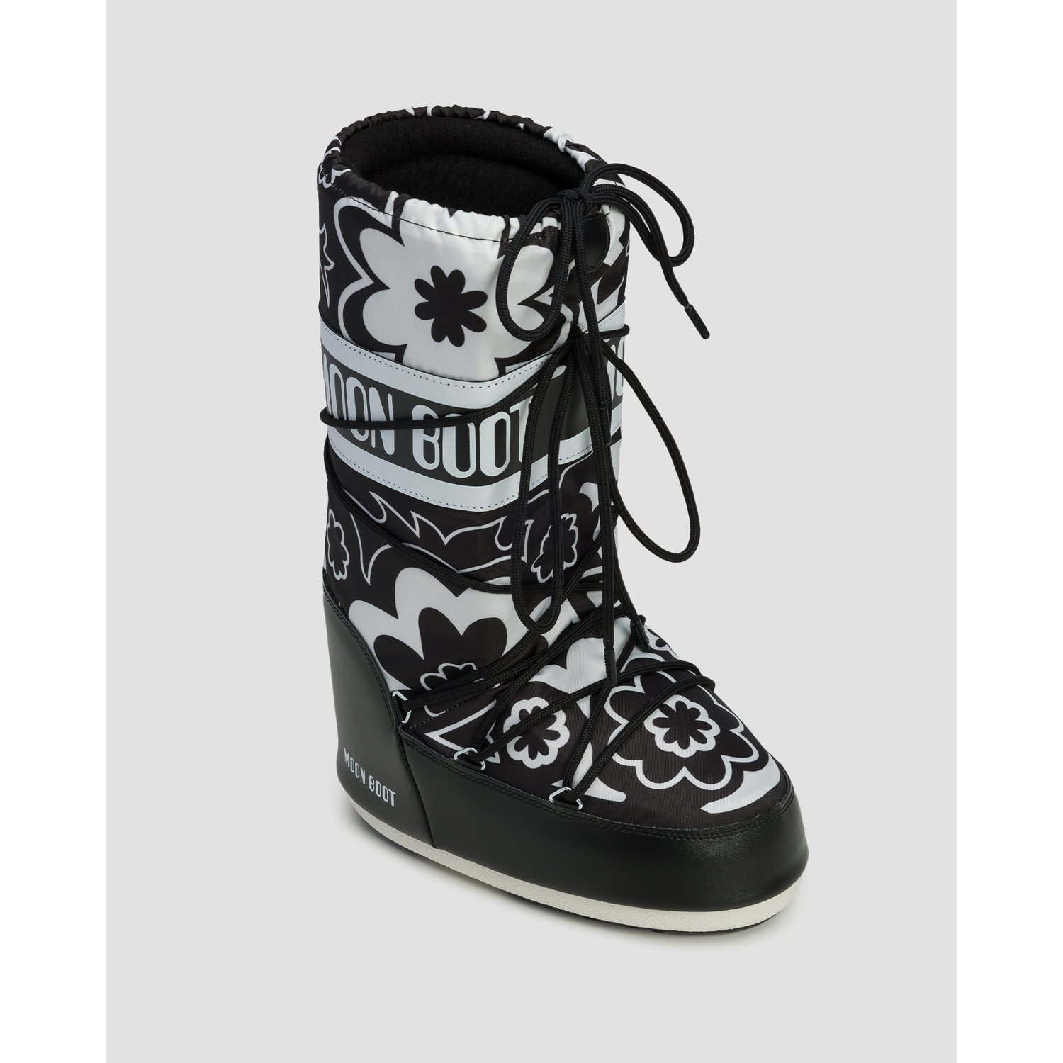 Śniegowce Damskie Moon Boot Icon Flower