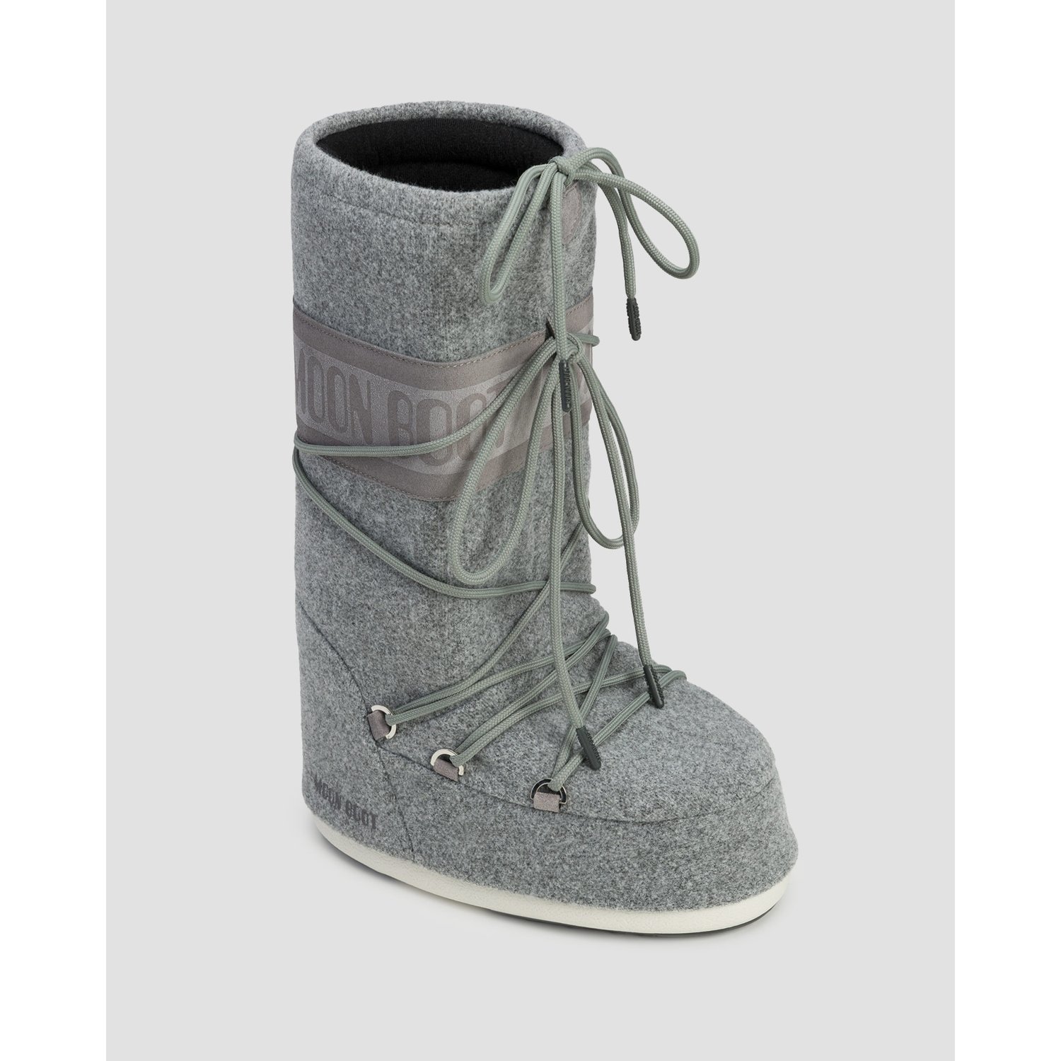 Szare śniegowce Moon Boot Icon Felt