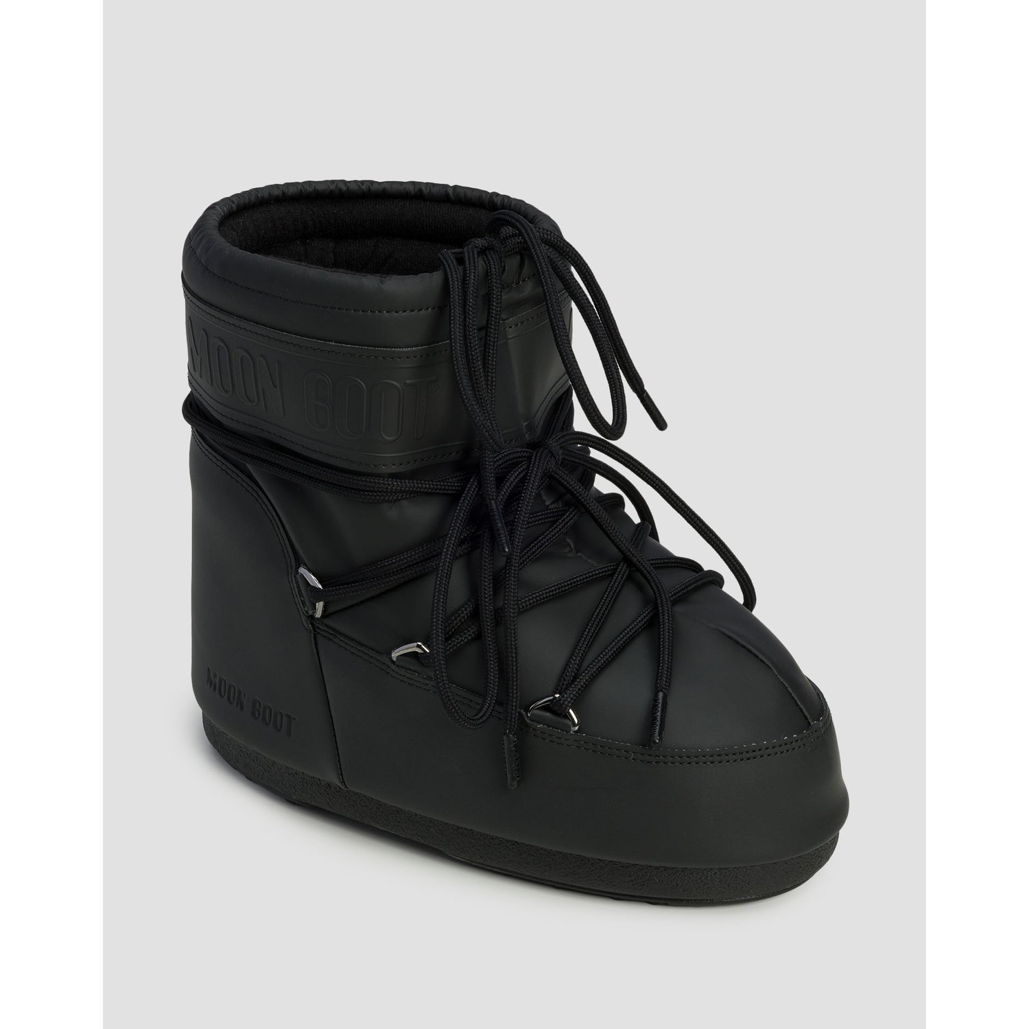 Czarne śniegowce Moon Boot Icon Low Rubber New