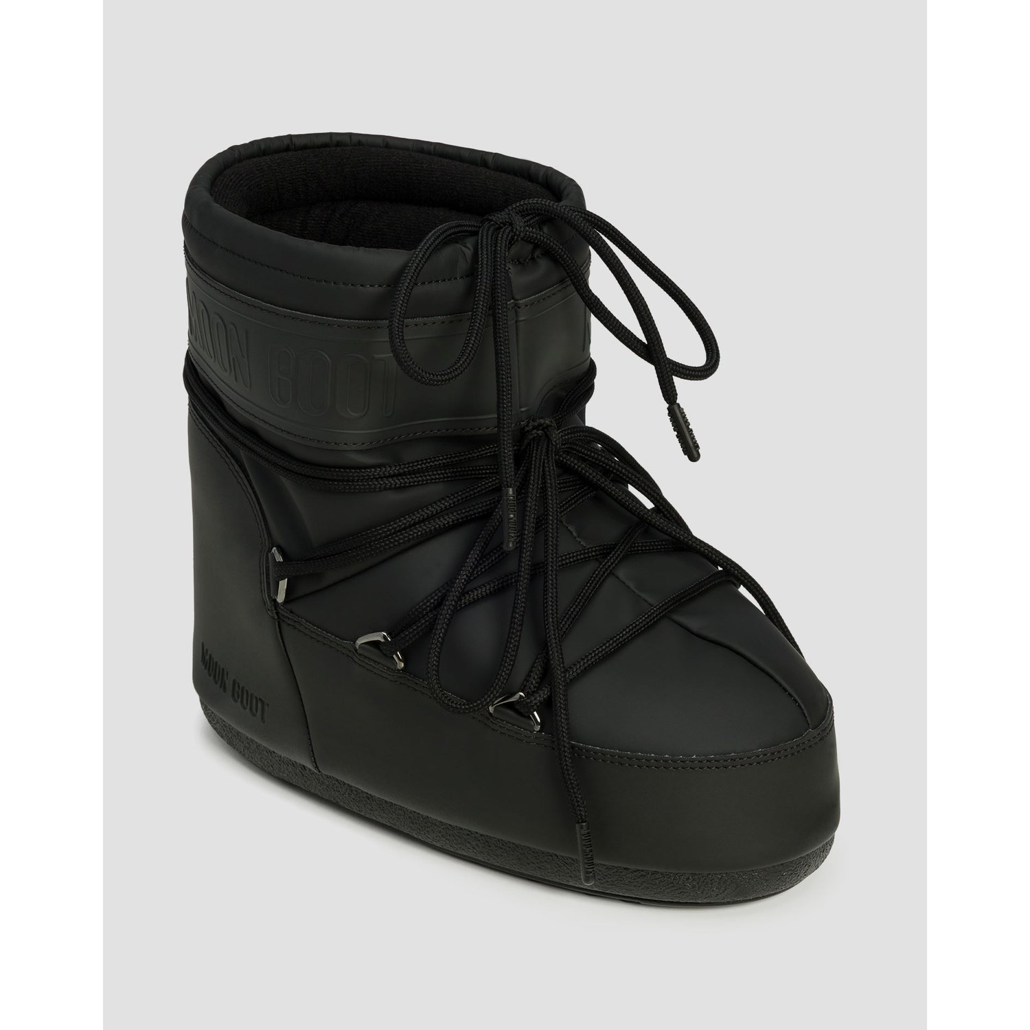Czarne śniegowce Moon Boot Icon Low Rubber New
