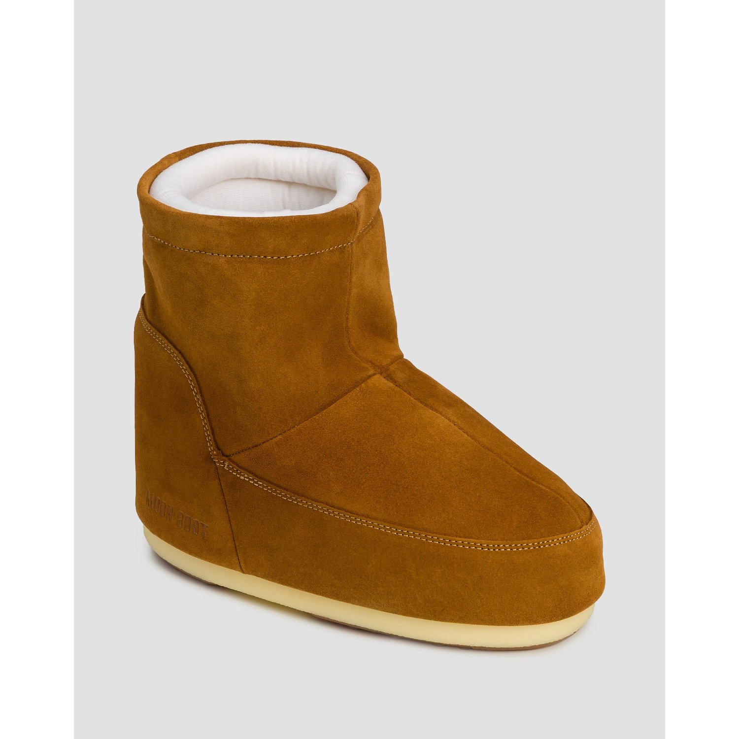 Zamszowe Buty Zimowe Damskie Moon Boot Icon Low Nolace Suede