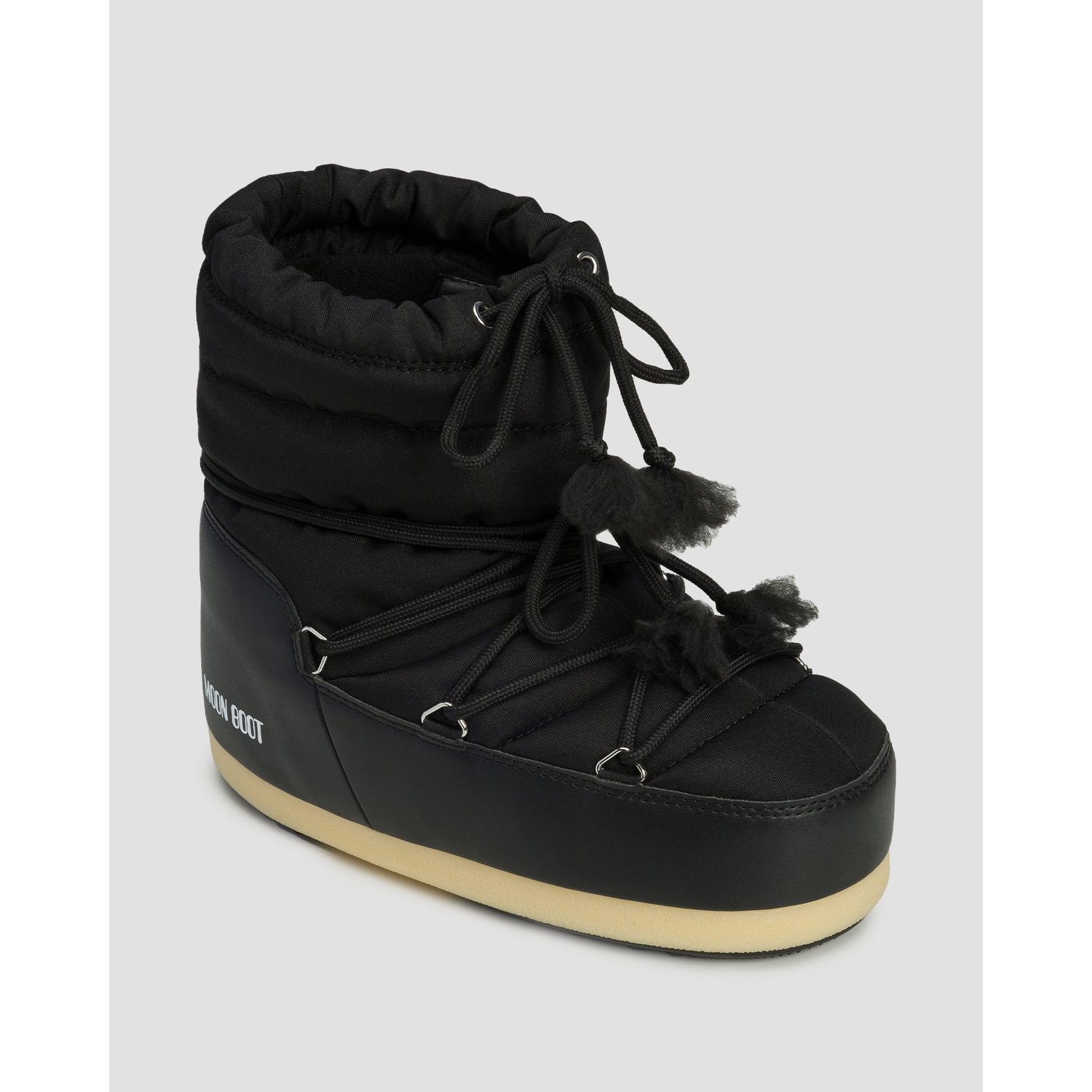 Czarne śniegowce Moon Boot Evx Light Nylon