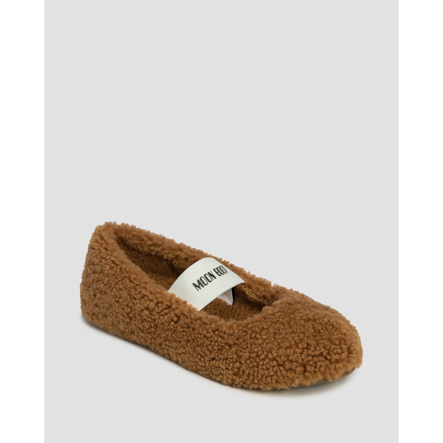 Baleriny Z Wełny Owczej Damskie Moon Boot Shearling Ballerina