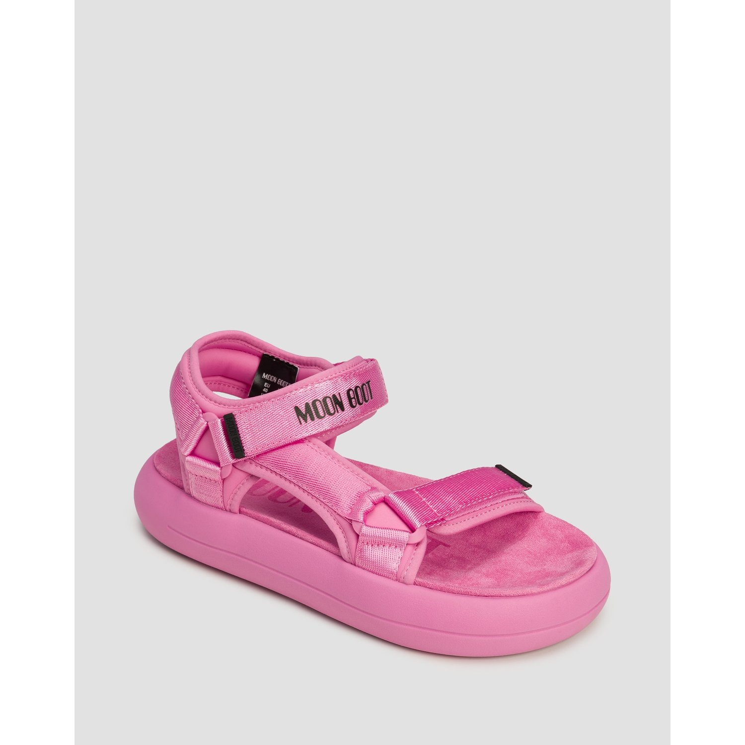 Różowe Sandały Damskie Moon Boot Super Sandal