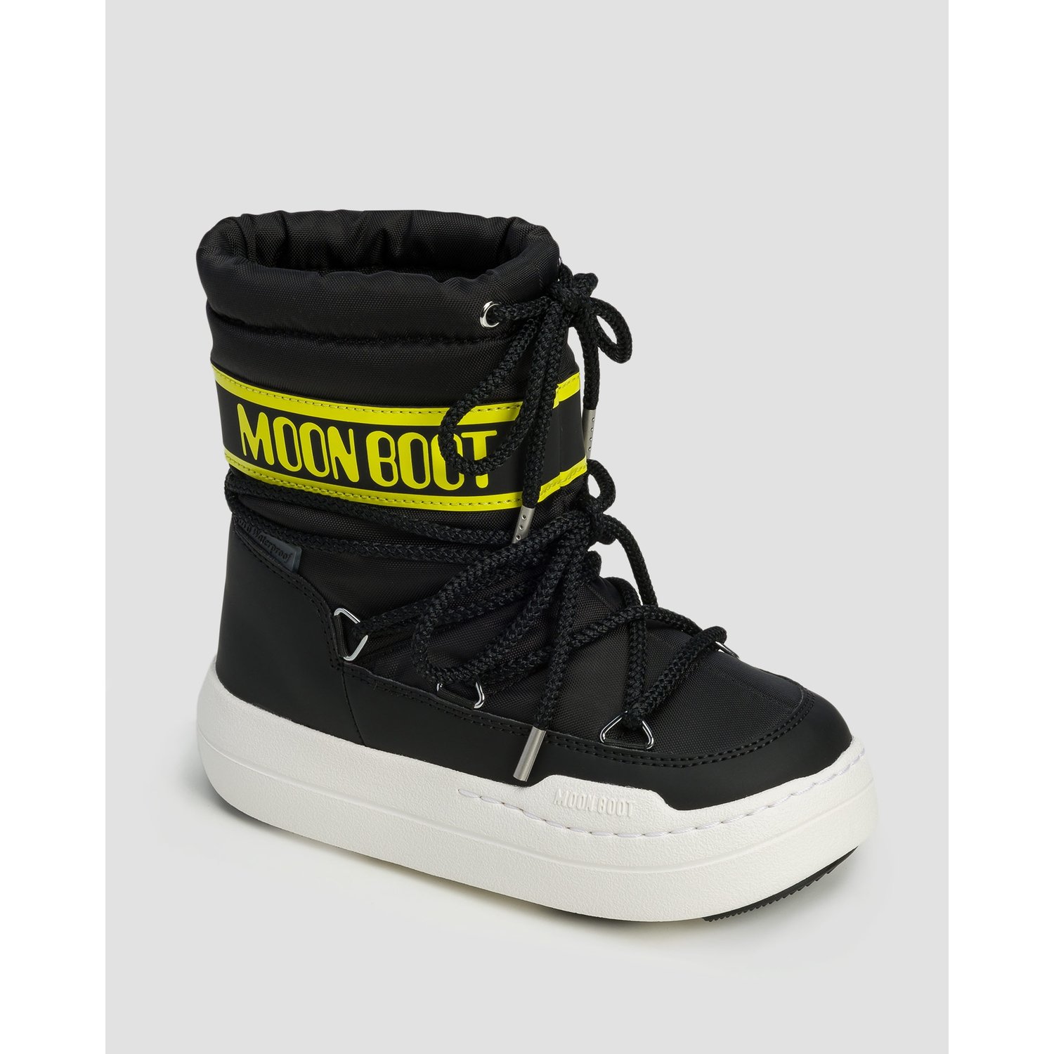 Czarne Buty Zimowe Dziecięce Moon Boot Jr Park Boot