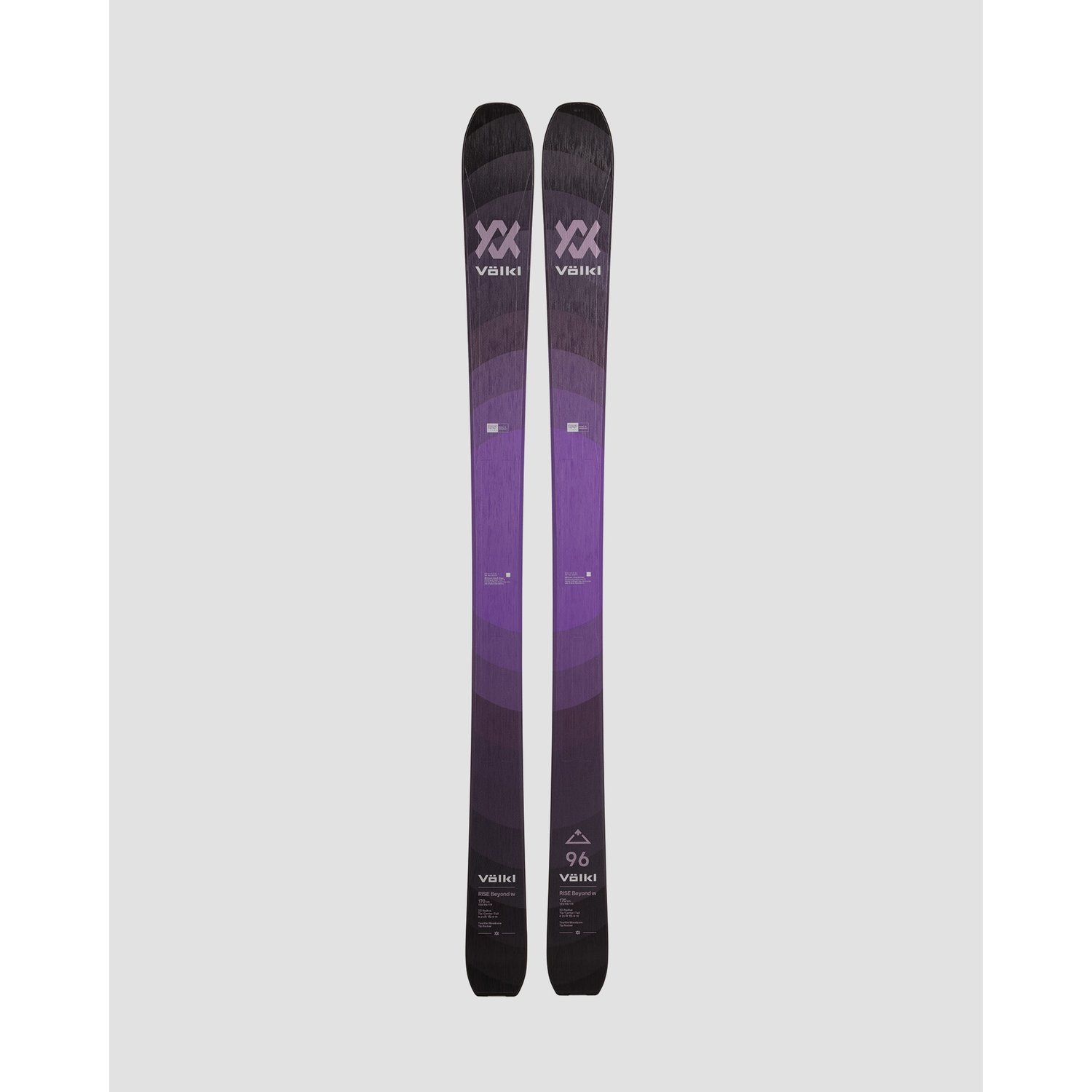 Narty Volkl Rise Beyond 96 W Z Wiązaniami Marker Kingpin 10 75 - 100 Mm 7733w1.ma