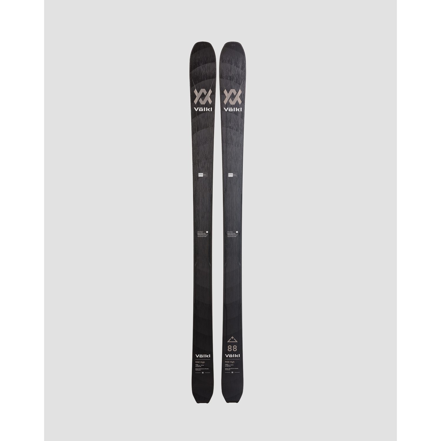 Narty Volkl Rise High 88 Z Wiązaniami Marker Alpinist 8 90 Mm 7434v1.ms