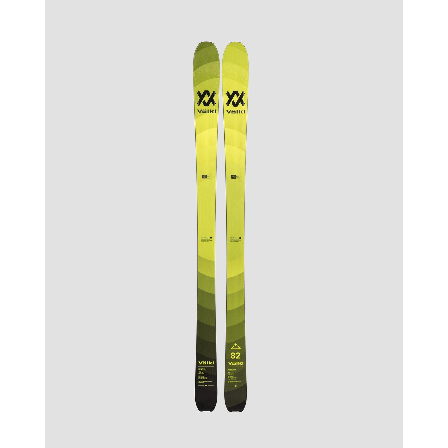 Narty Volkl Rise Up 82 Z Wiązaniami Marker Alpinist Demo 10 90mm Z Płytą Demo 7735w1.ms