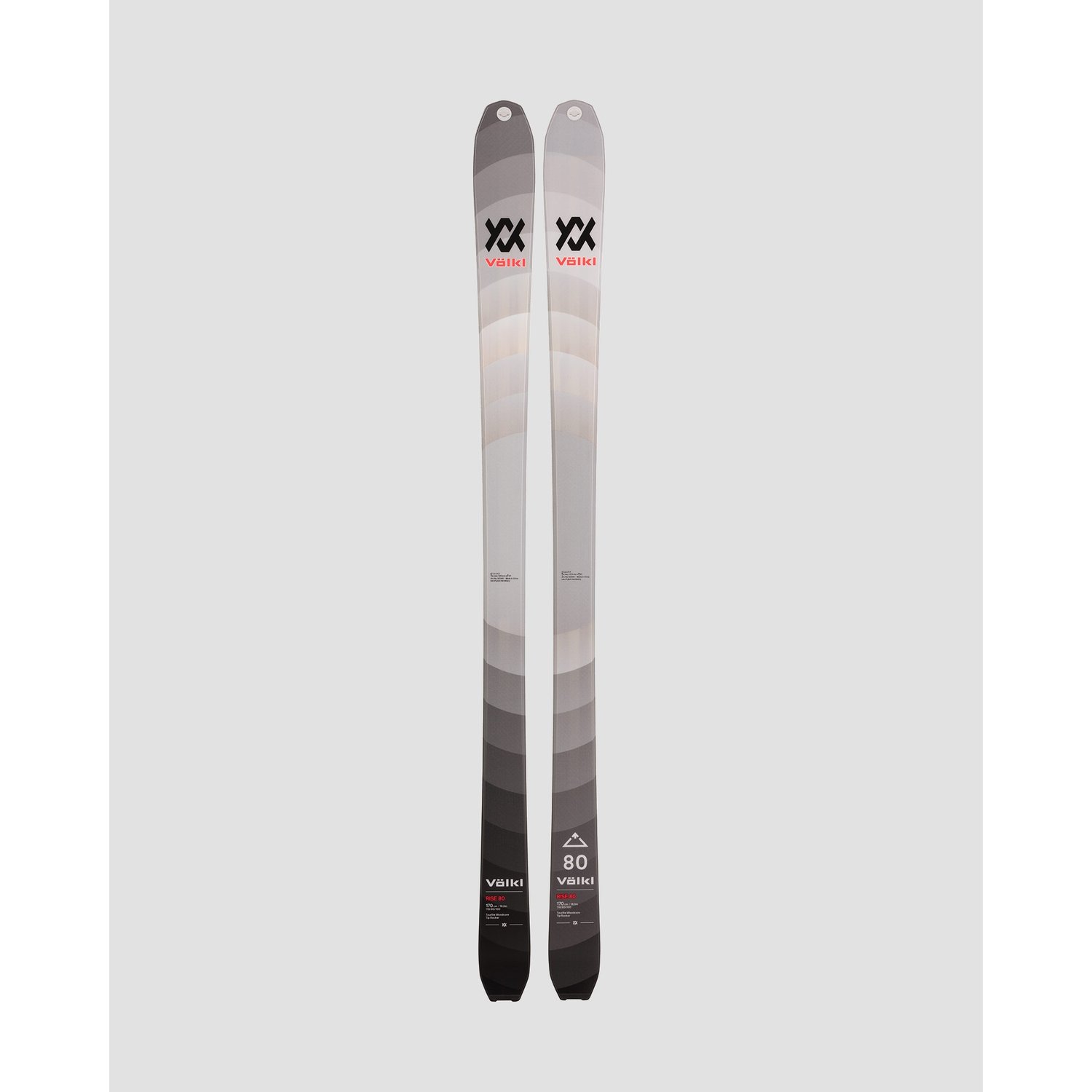 Narty Volkl Rise 80 Z Wiązaniami Marker Alpinist 10 90 Mm 7732w1.ms