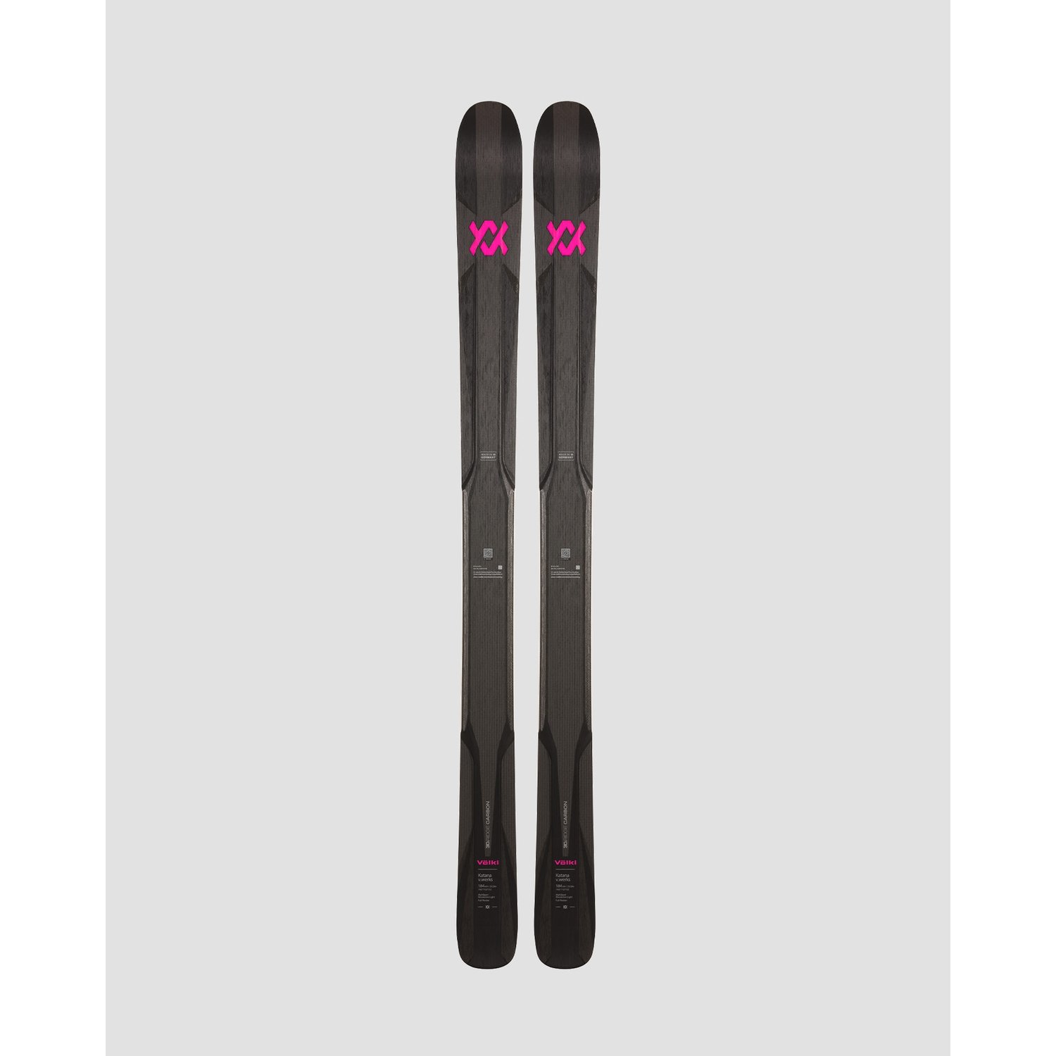 Narty Volkl Katana V-werks Flat Z Wiązaniami Marker Duke Pt 11 125mm 7450x1.ab