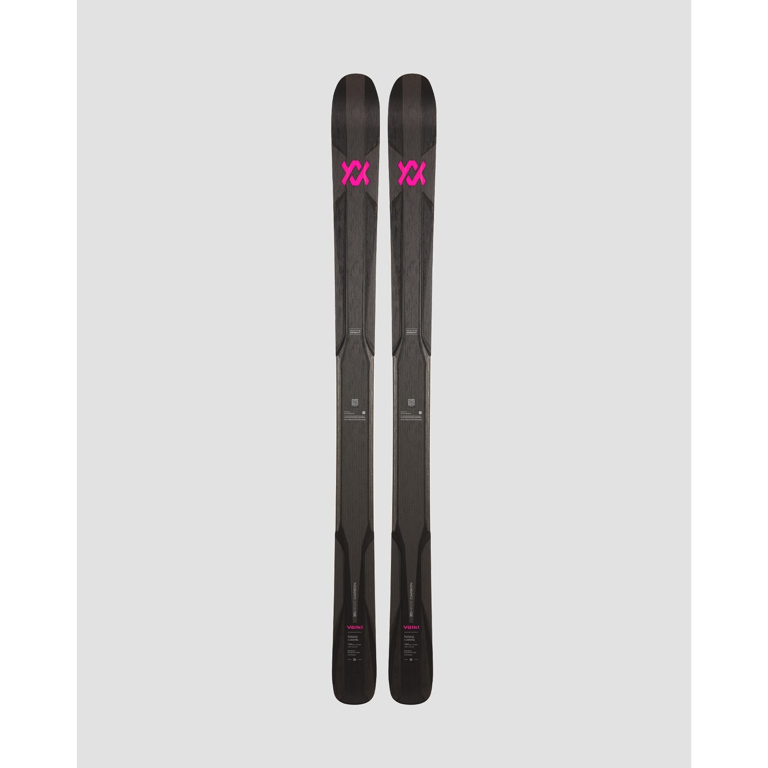 Narty Volkl Katana V-werks Flat Z Wiązaniami Marker Kingpin Mwerks 12 100 - 125 Mm