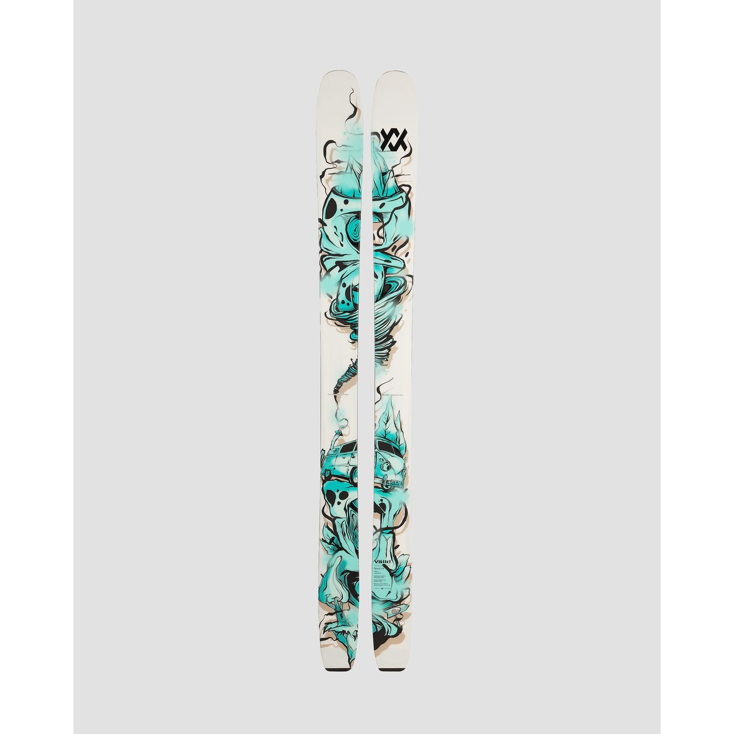 Narty Volkl Revolt 114 Flat Z Wiązaniami Marker Jester 18 Pro Id 120mm 7924w1.jb