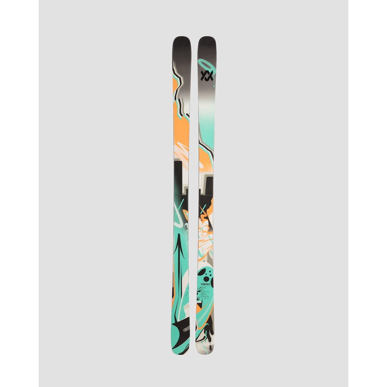 Narty Volkl Revolt 84 Flat Z Wiązaniami Marker Jester 16 90mm 7624x1.ja