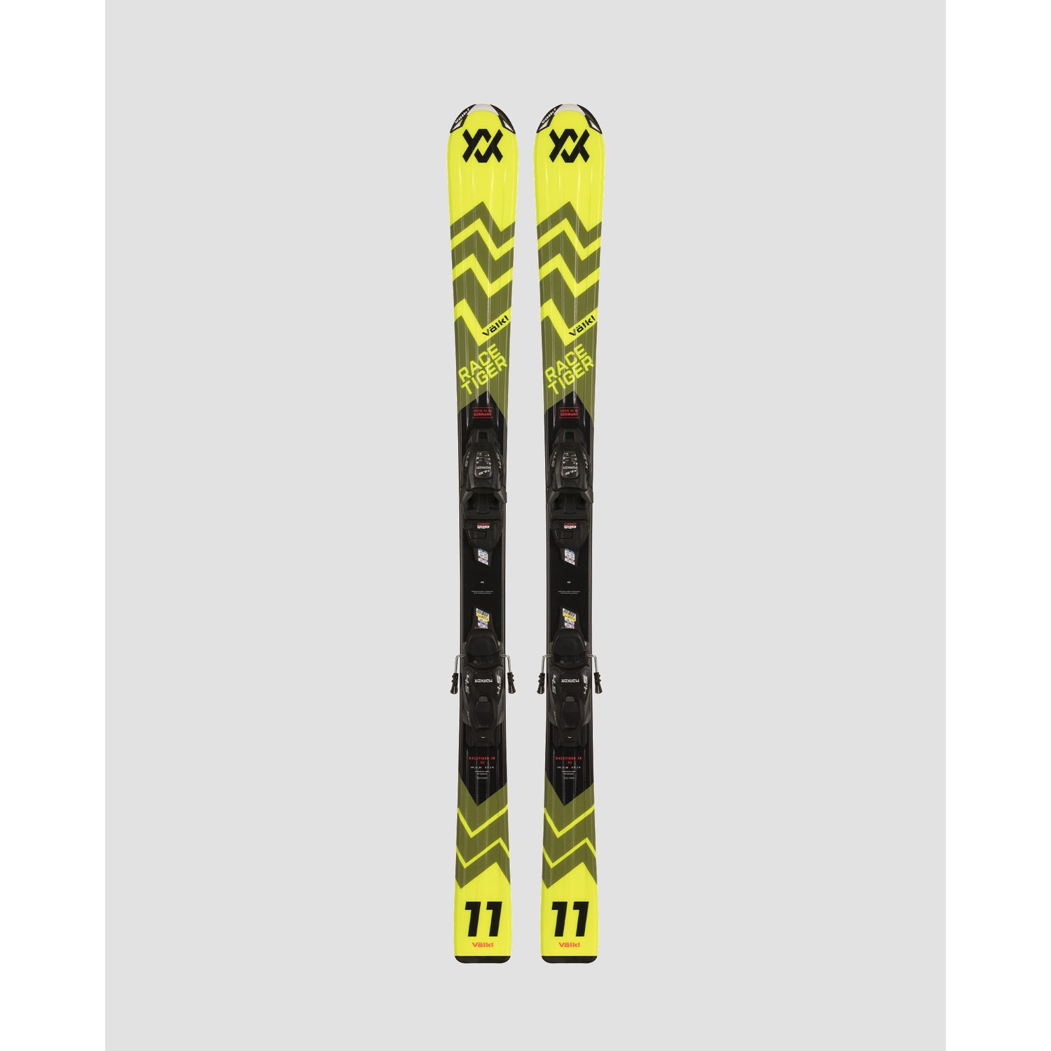 Narty Volkl Racetiger Jrz Wiązaniami Marker 4.5 Vmotion Jr 6162t1.va