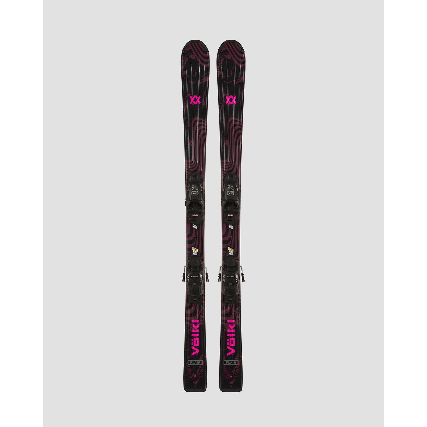 Narty Volkl Flair Junior Z Wiązaniami Marker 4.5 Vmotion Jr Lady 86mm 6162y1.vb