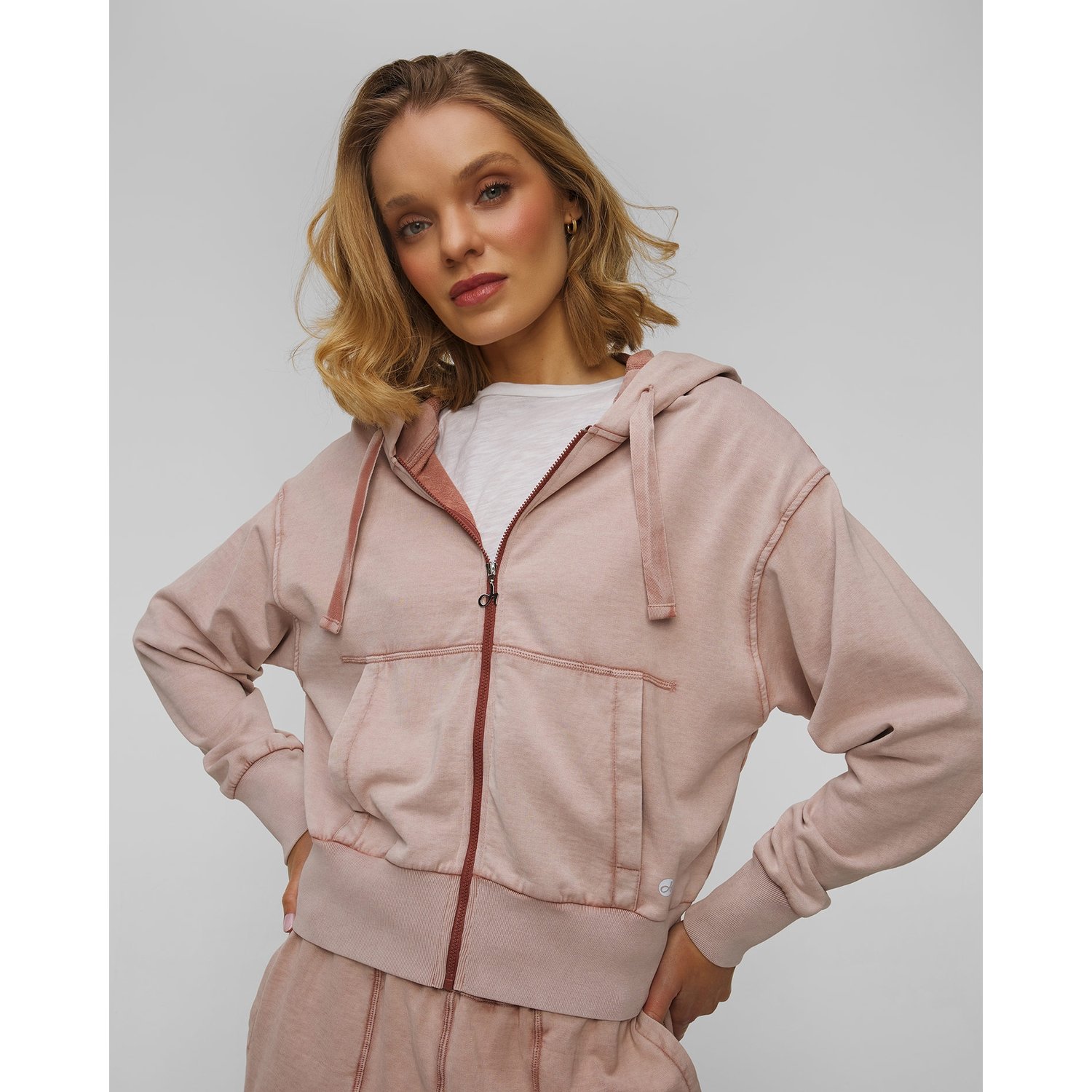 Bluza Rozpinana Z Kapturem Damska Deha