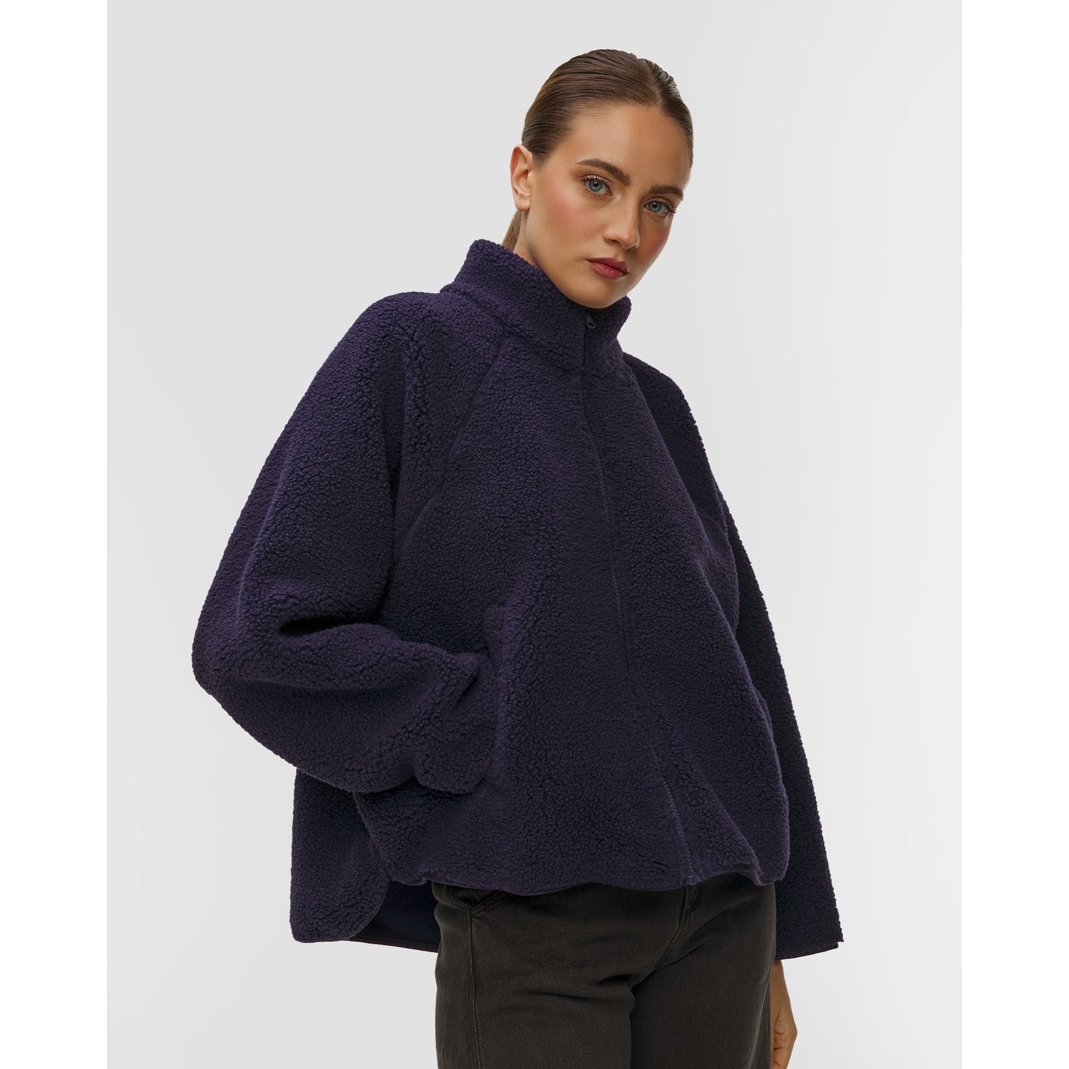 Granatowa Bluza Damska Deha
