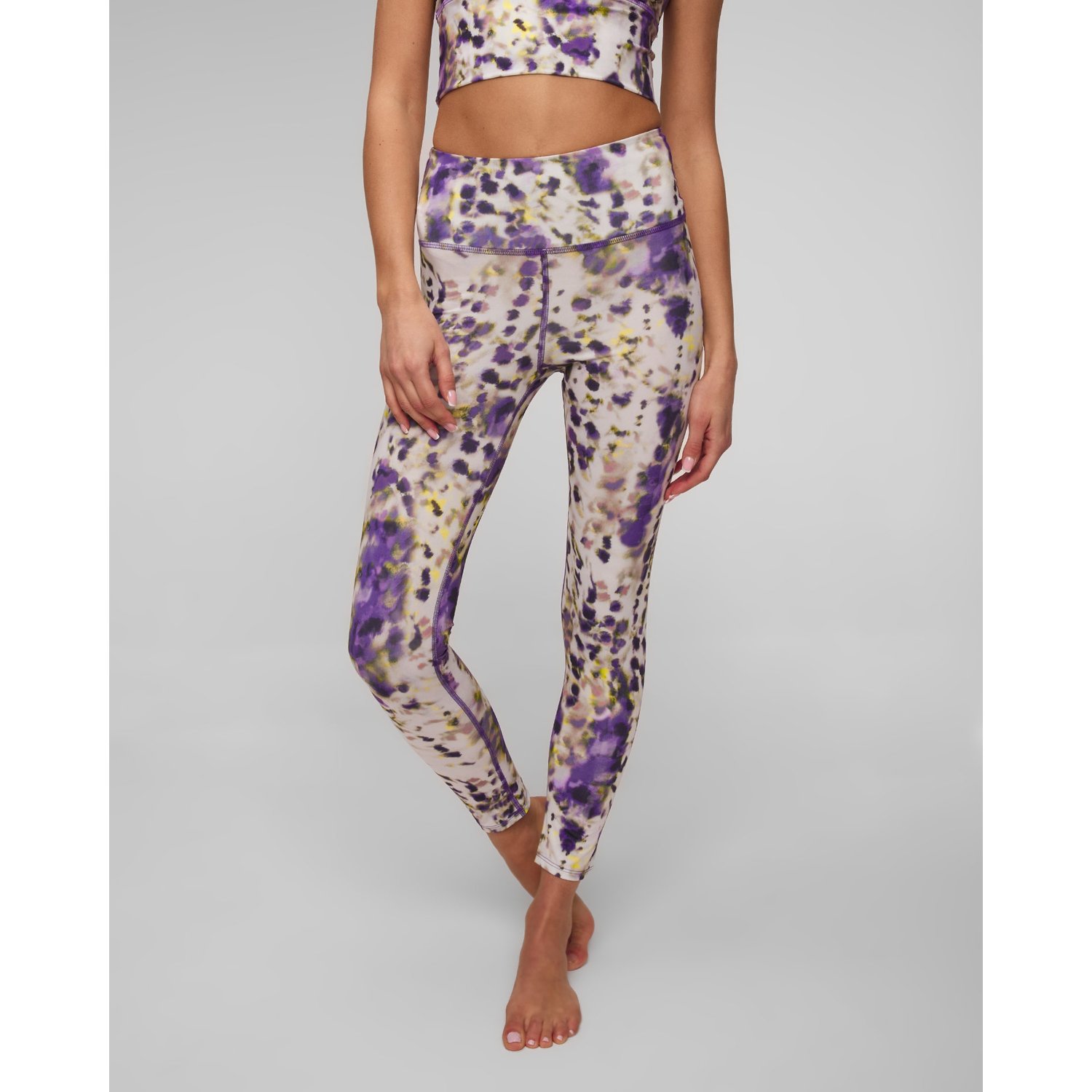 Leginsy Z Printem Damskie Deha