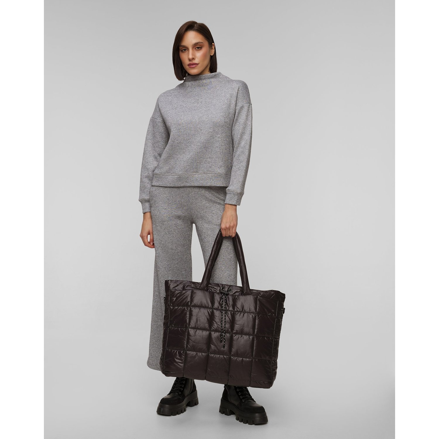 Torba Shopper Damska Deha Czarna