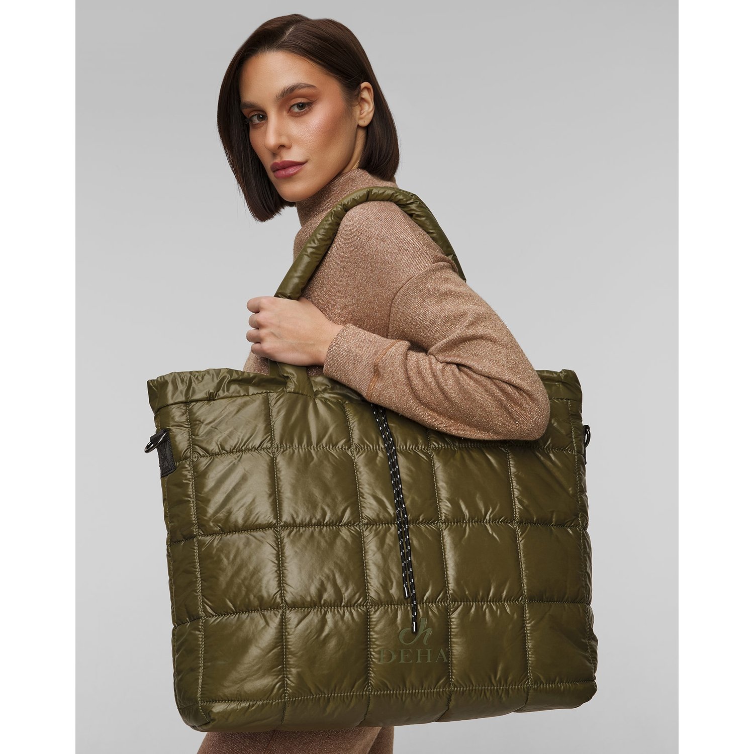 Torba Shopper Damska Deha Zielona