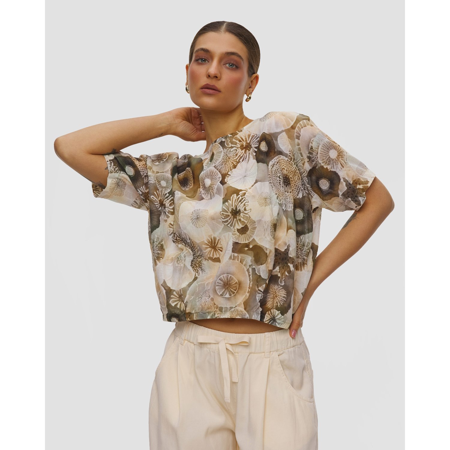 Top Muślinowy Damski Deha