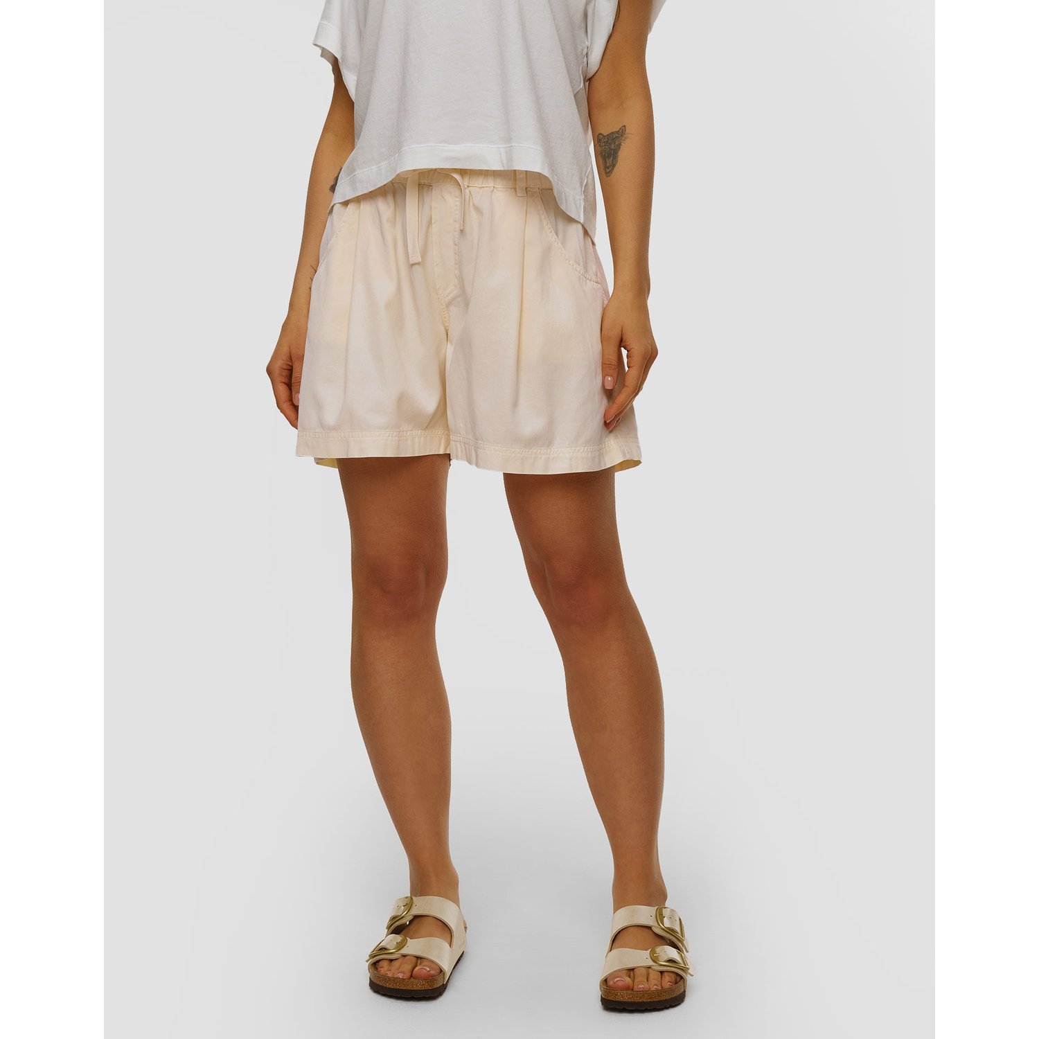 Szorty Z Lyocellu Damskie Deha