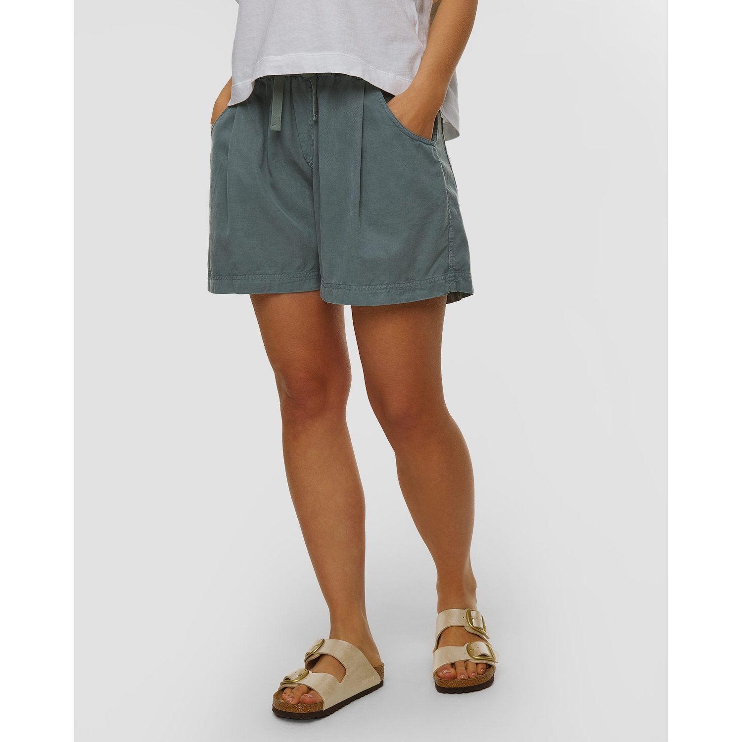 Szorty Z Lyocellu Damskie Deha