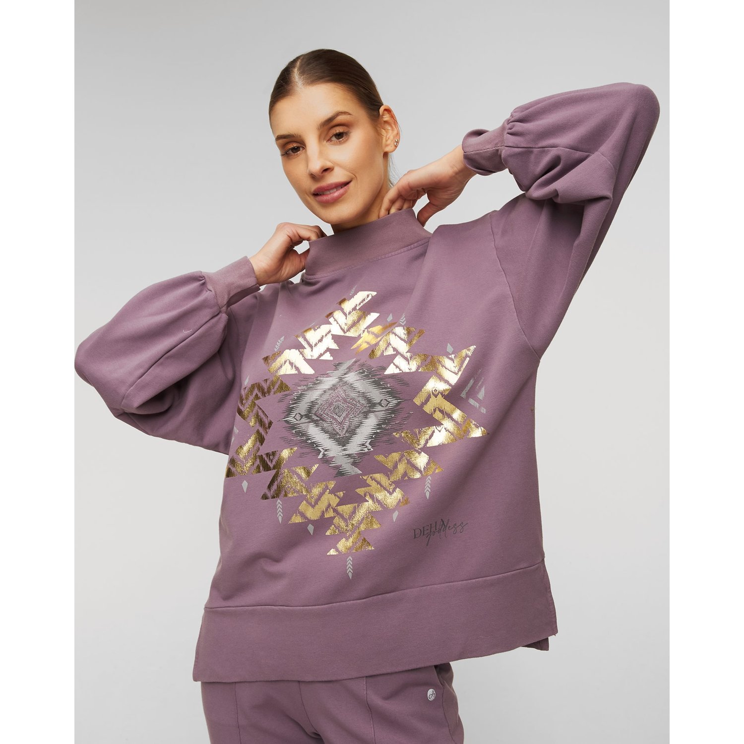 Fioletowa bluza damska Deha