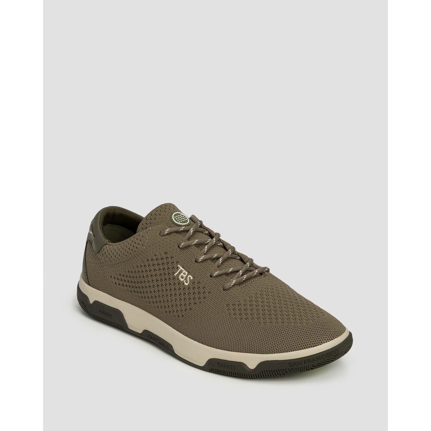 Zielone Buty Męskie Tbs Gueknit