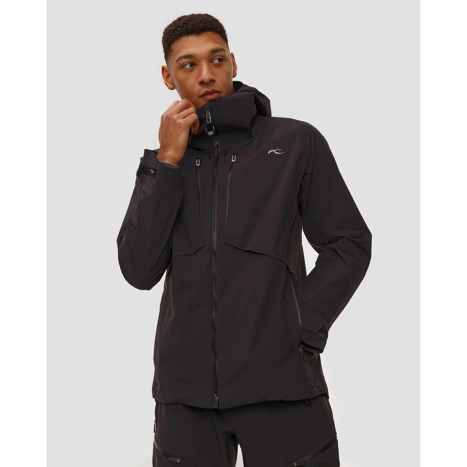 Kurtka Narciarska Hardshellowa Męska Kjus Men Lucas Frx Shell Jacket Czarna