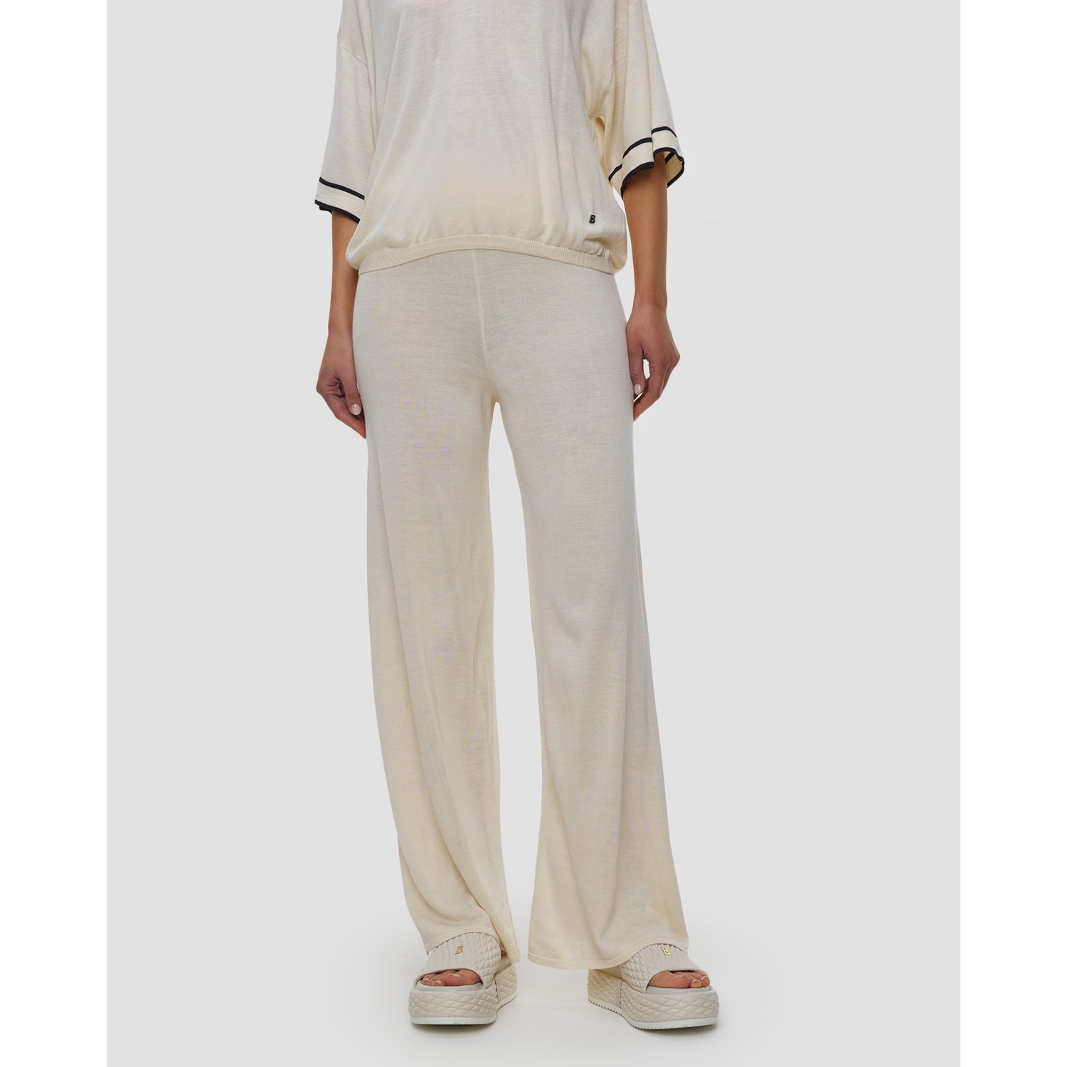 Spodnie Z Jedwabiu Damskie Bogner Paula