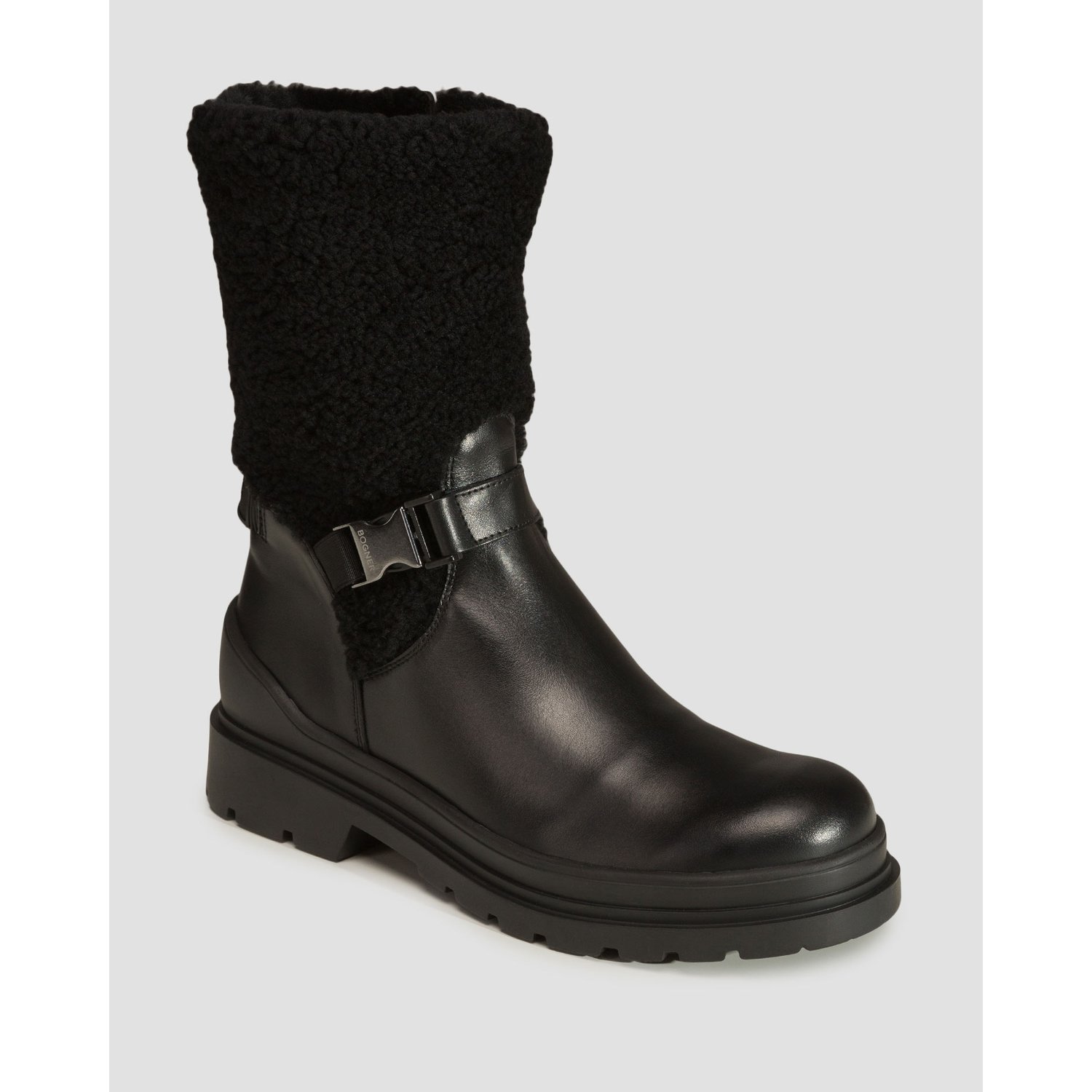 Buty Zimowe Z Kolcami Damskie Bogner St.moritz 15 A Czarne